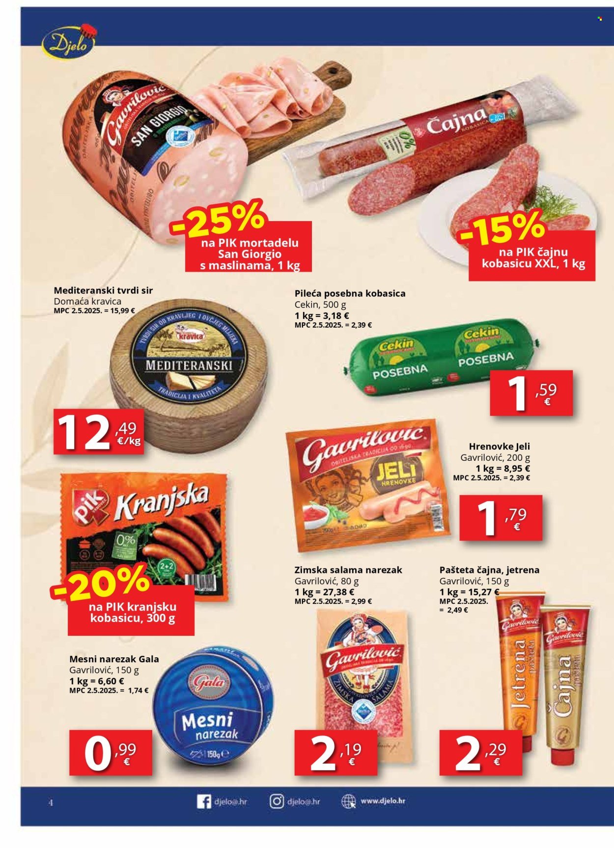 DJELO katalog - Od srijede 23.09.2026.