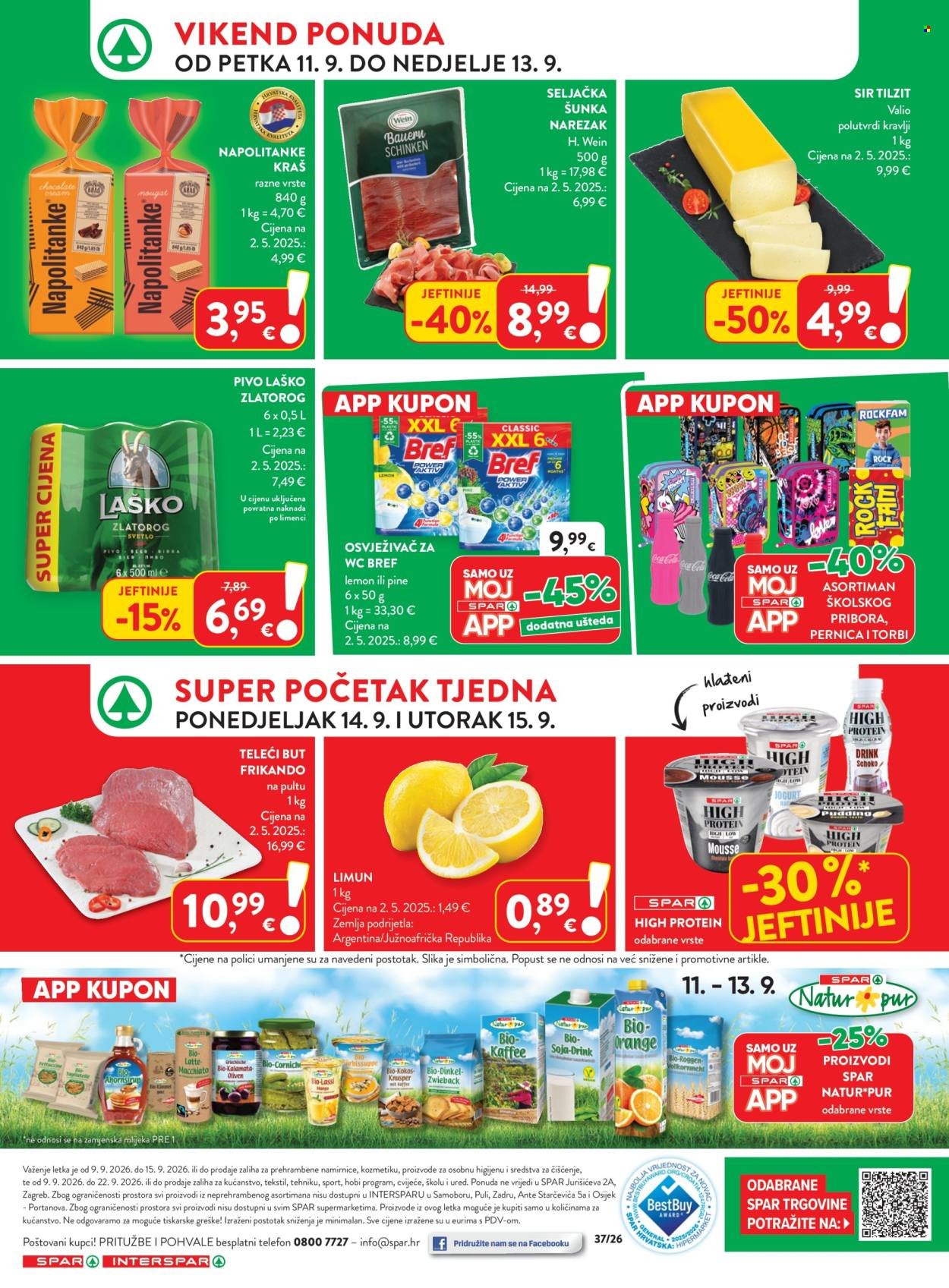 SPAR katalog - Od srijede 09.09.2026.