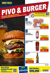 METRO katalog - Pivo & Burger