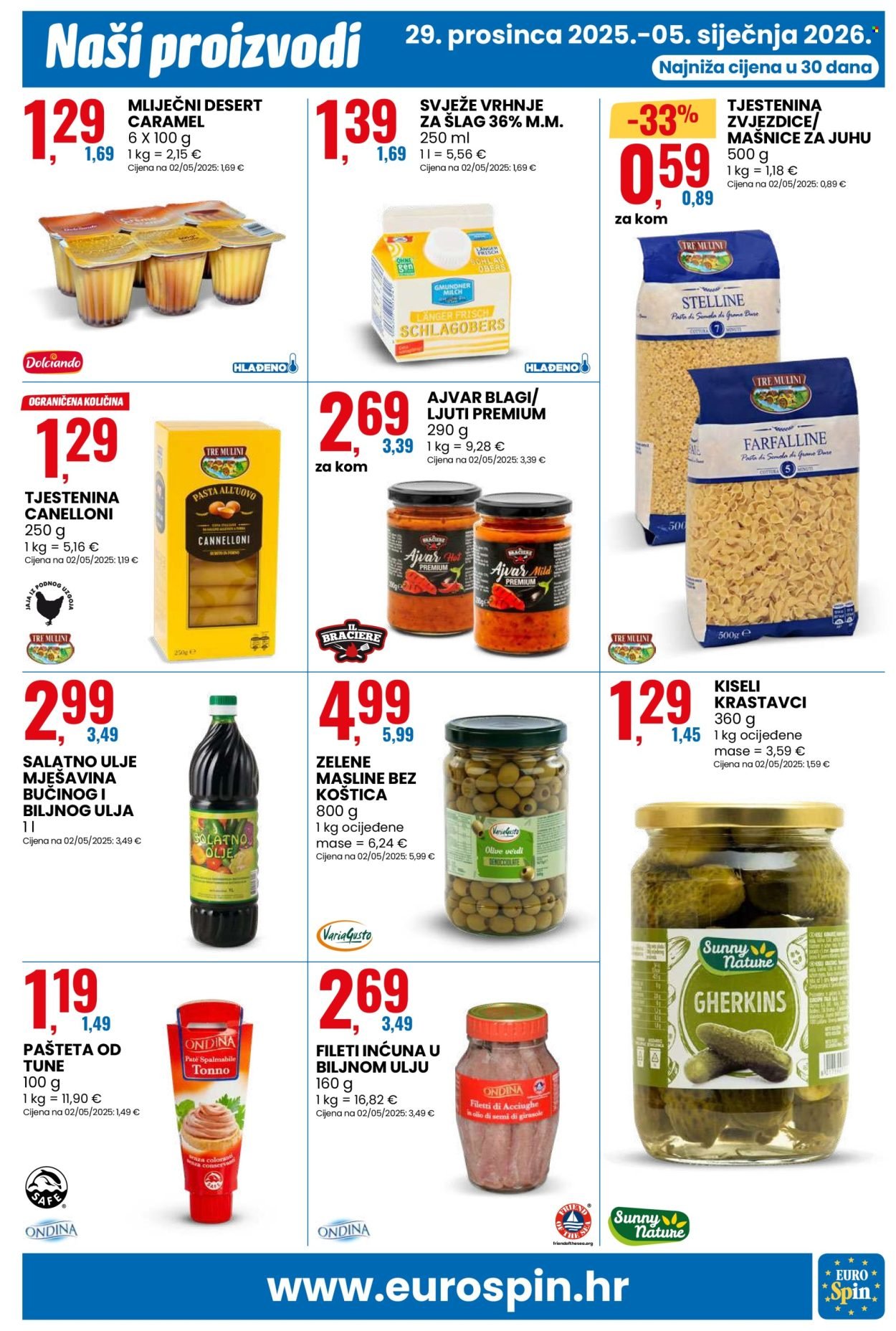 EUROSPIN katalog - Od ponedeljka 29.12.2025.