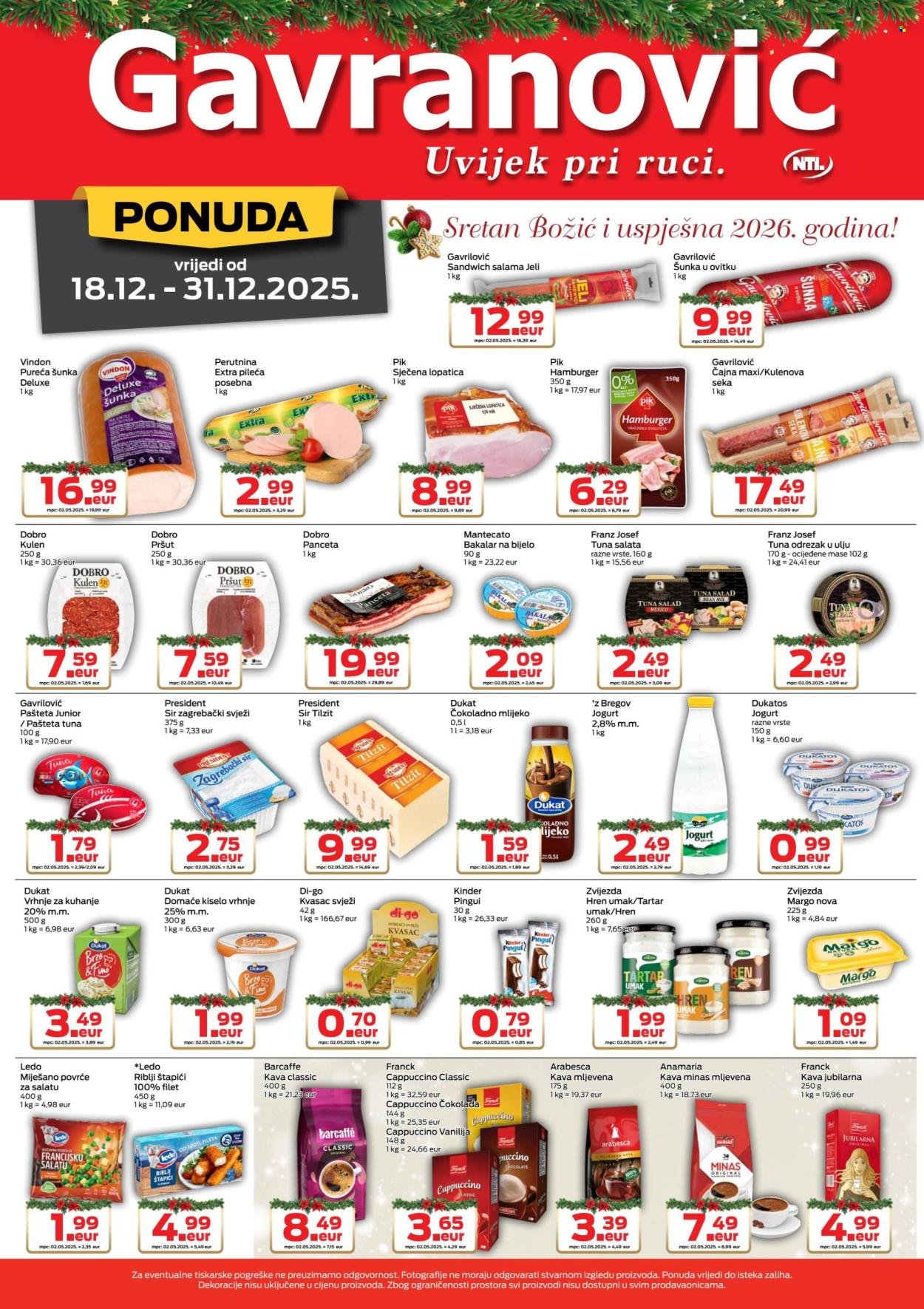 GAVRANOVIĆ katalog - Od četvrtka 18.12.2025.