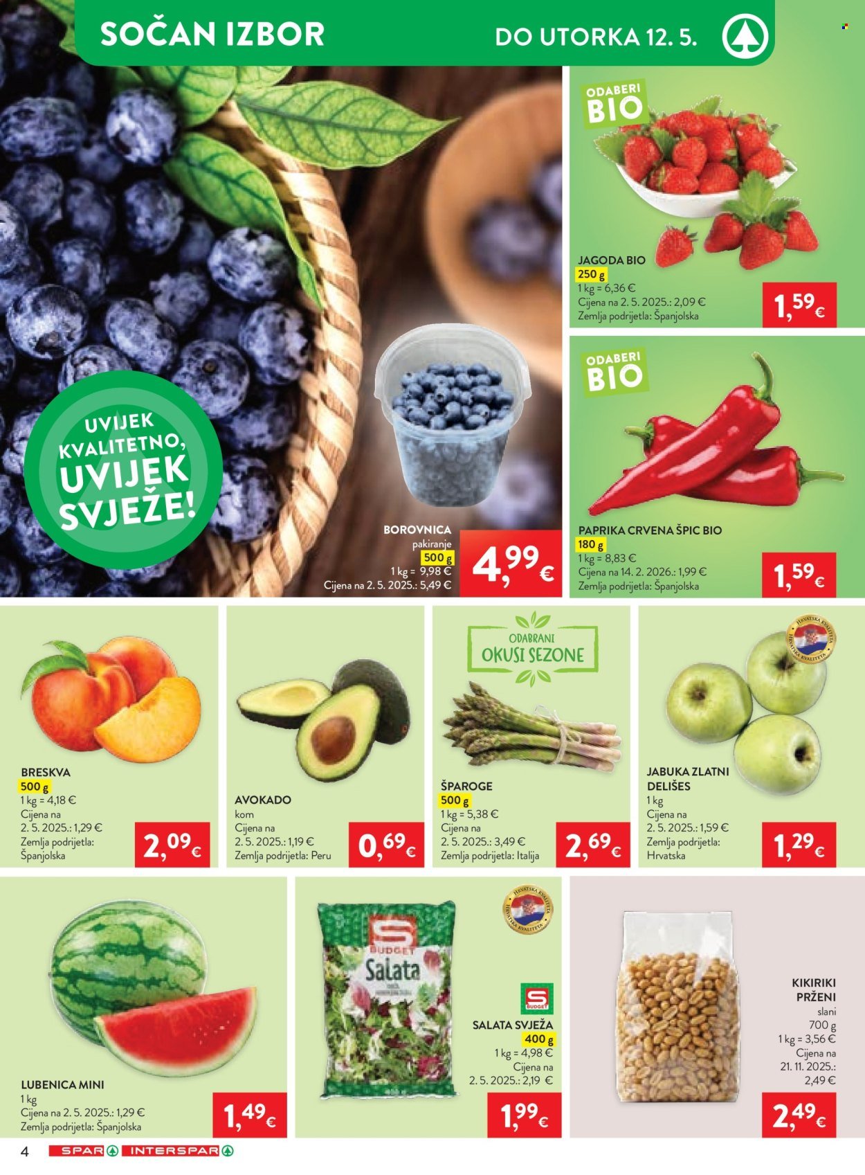 INTERSPAR katalog - Od srijede 06.05.2026.