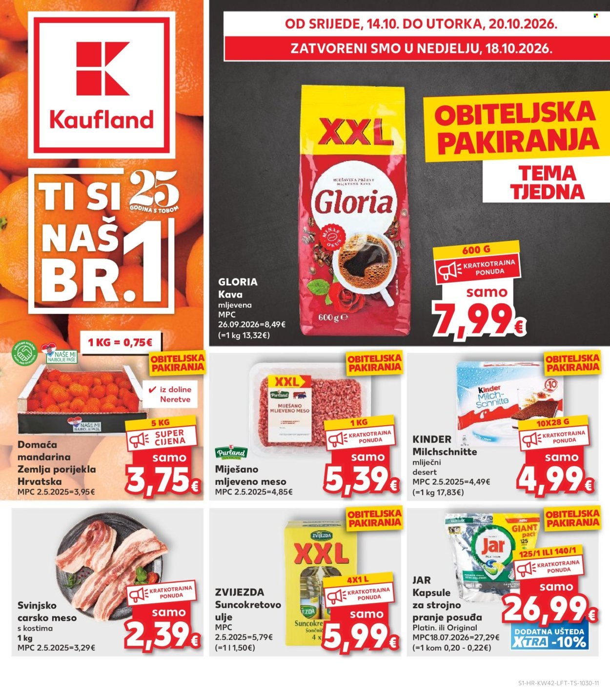 KAUFLAND katalog - Od srijede 14.10.2026.