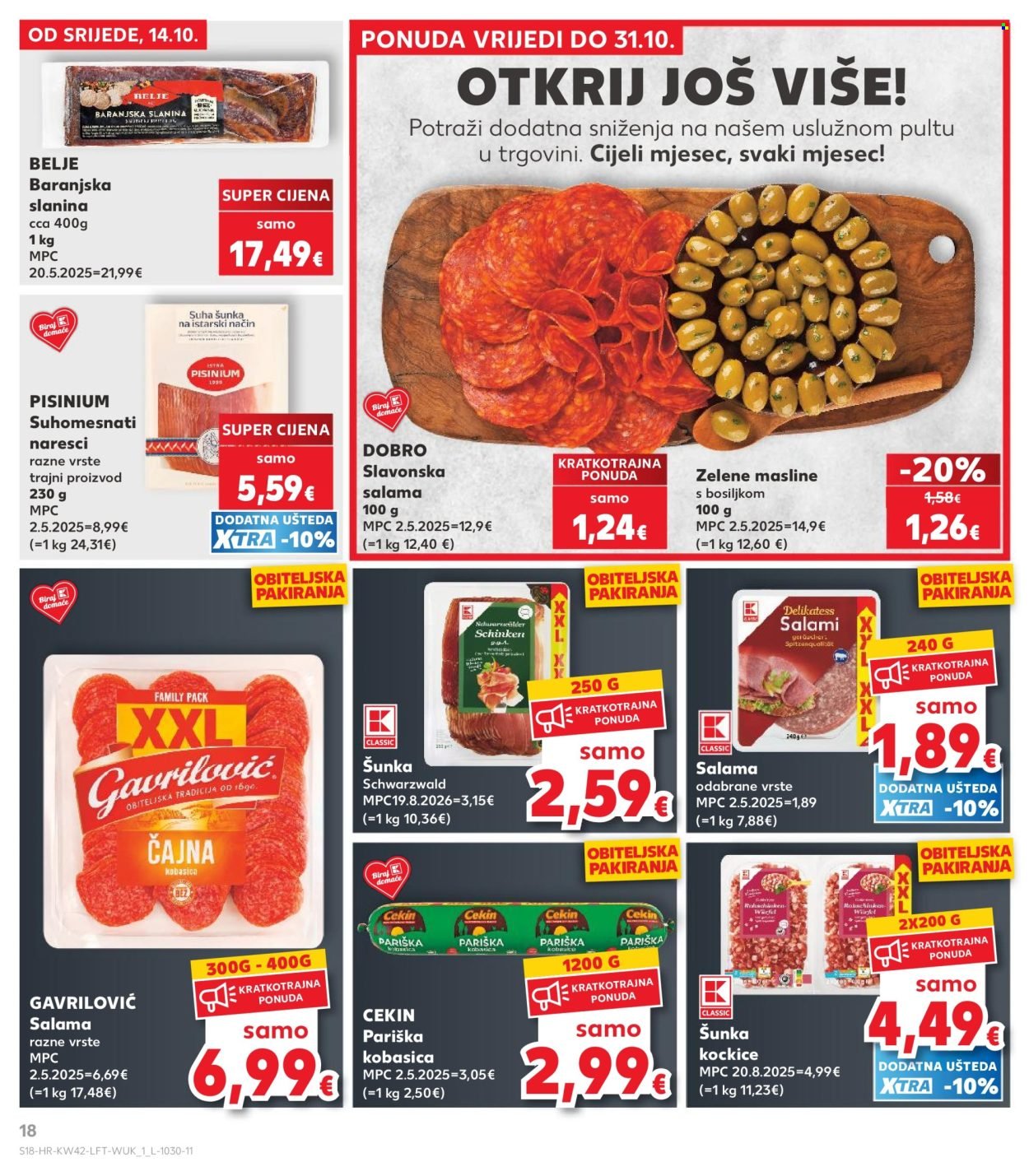 KAUFLAND katalog - Od srijede 14.10.2026.
