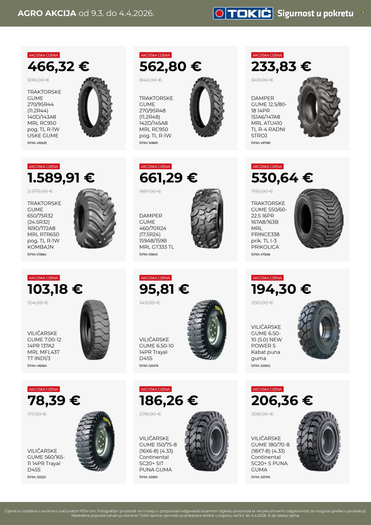 TOKIĆ katalog - AGRO AKCIJA
