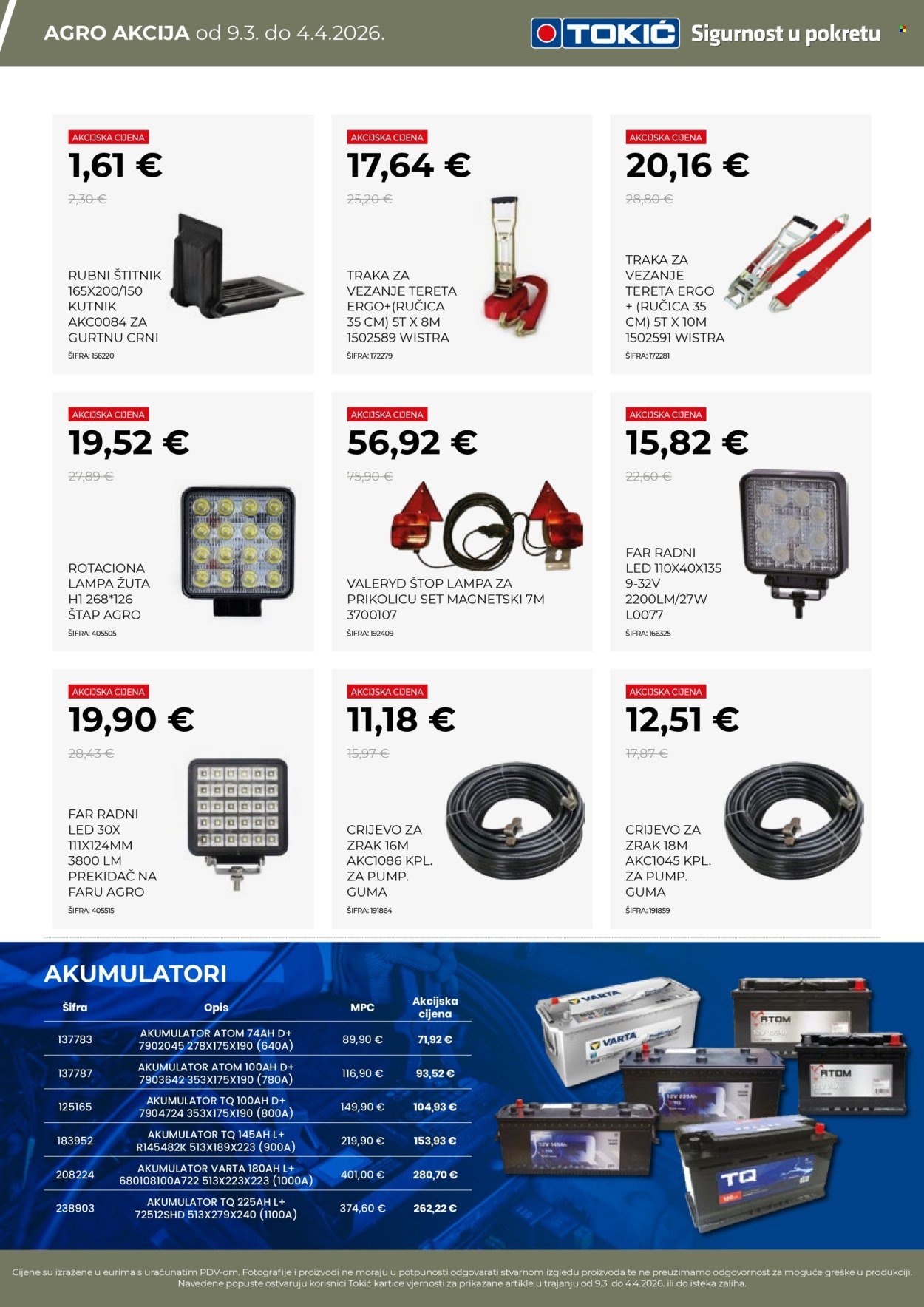 TOKIĆ katalog - AGRO AKCIJA