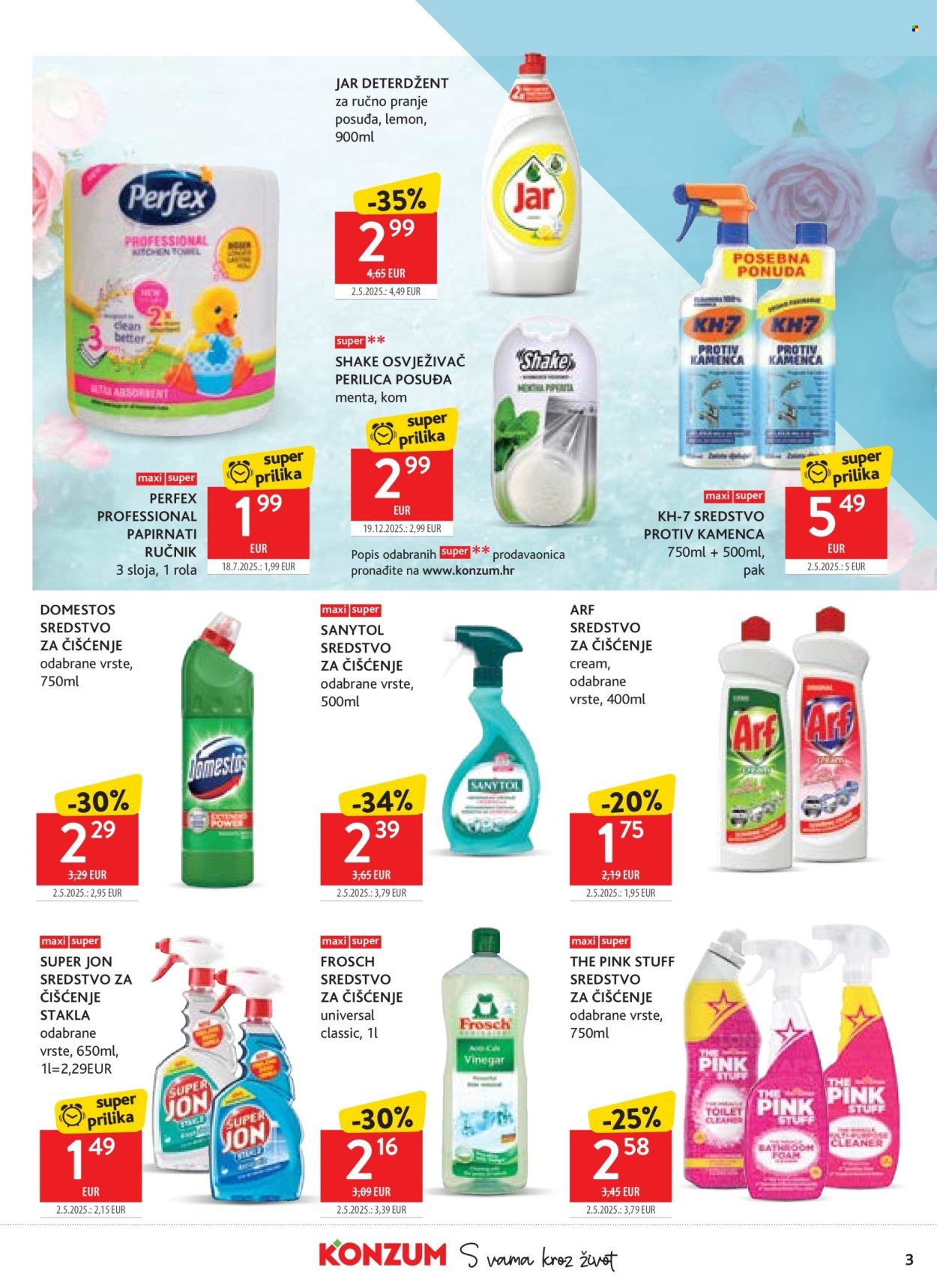 KONZUM katalog - Ponuda proizvoda za čišćenje