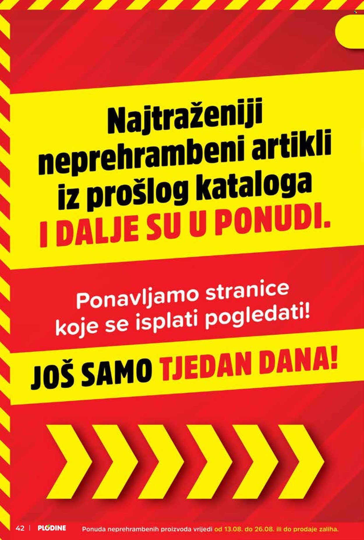 PLODINE katalog - Od srijede 20.08.2025.