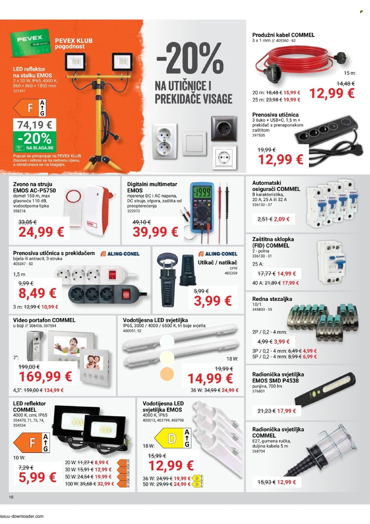 PEVEX katalog - Od četvrtka 24.09.2026.