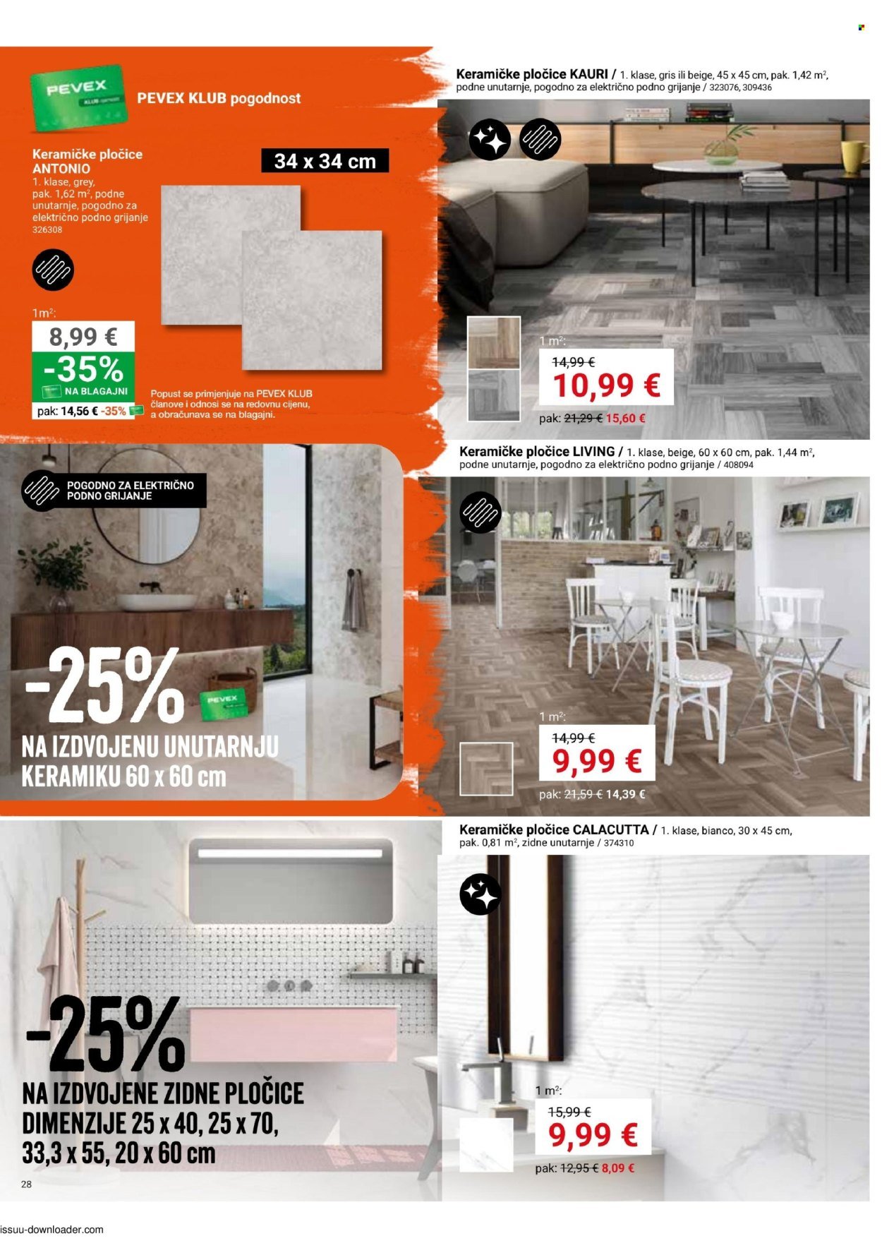 PEVEX katalog - Od četvrtka 24.09.2026.