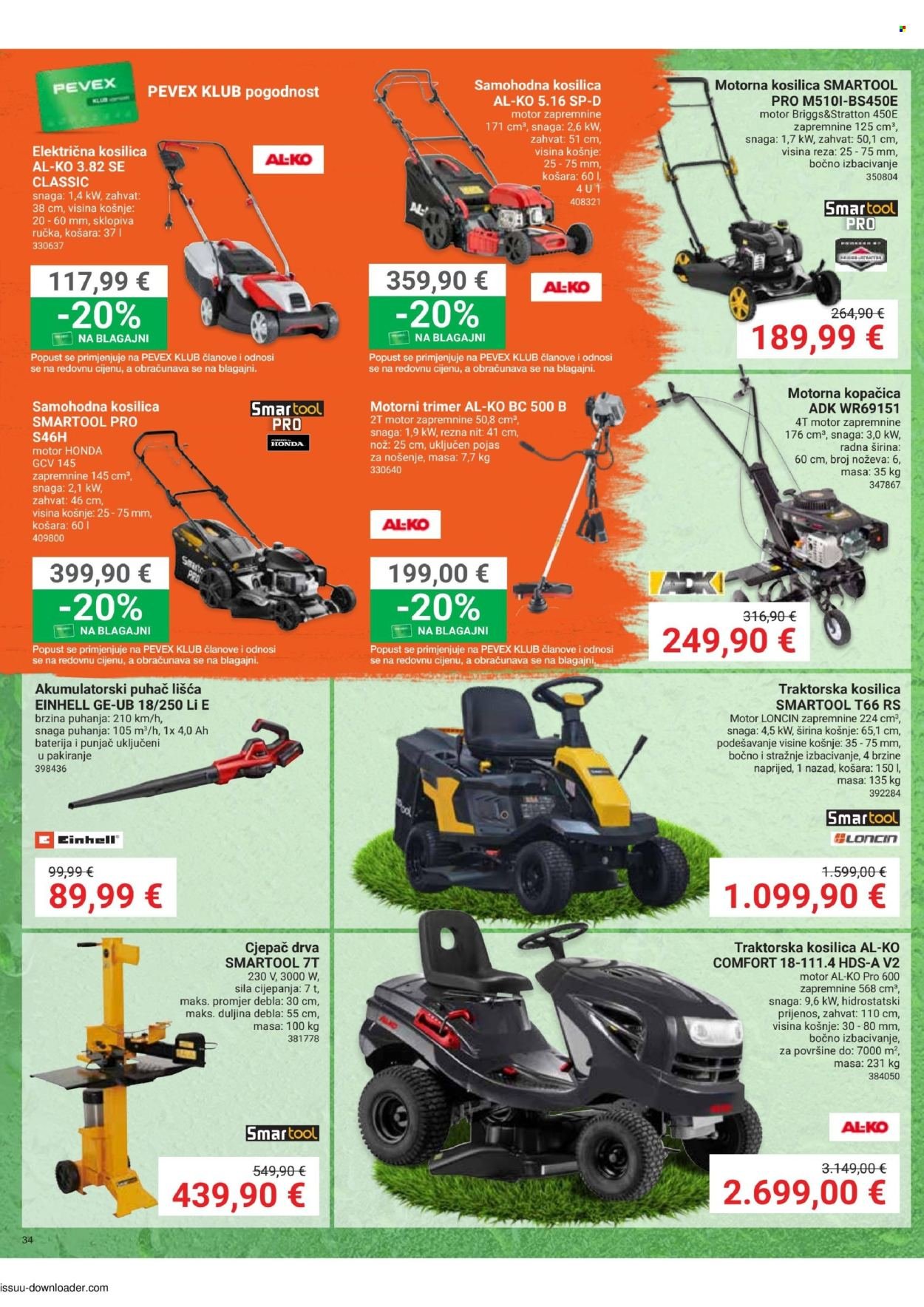 PEVEX katalog - Od četvrtka 24.09.2026.
