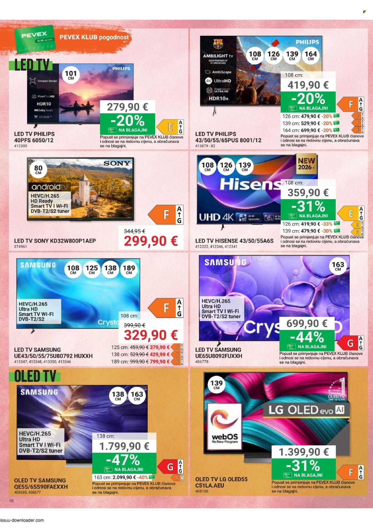 PEVEX katalog - Od četvrtka 24.09.2026.
