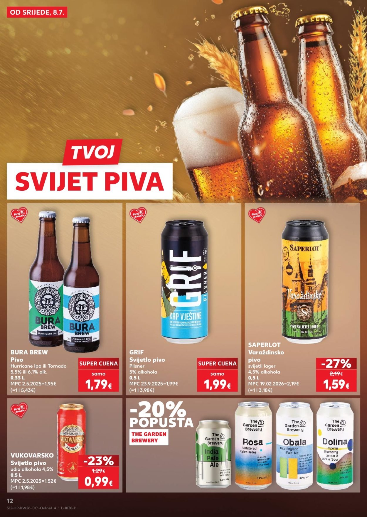 KAUFLAND katalog - ISTE CIJENE NA KOPNU I MORU