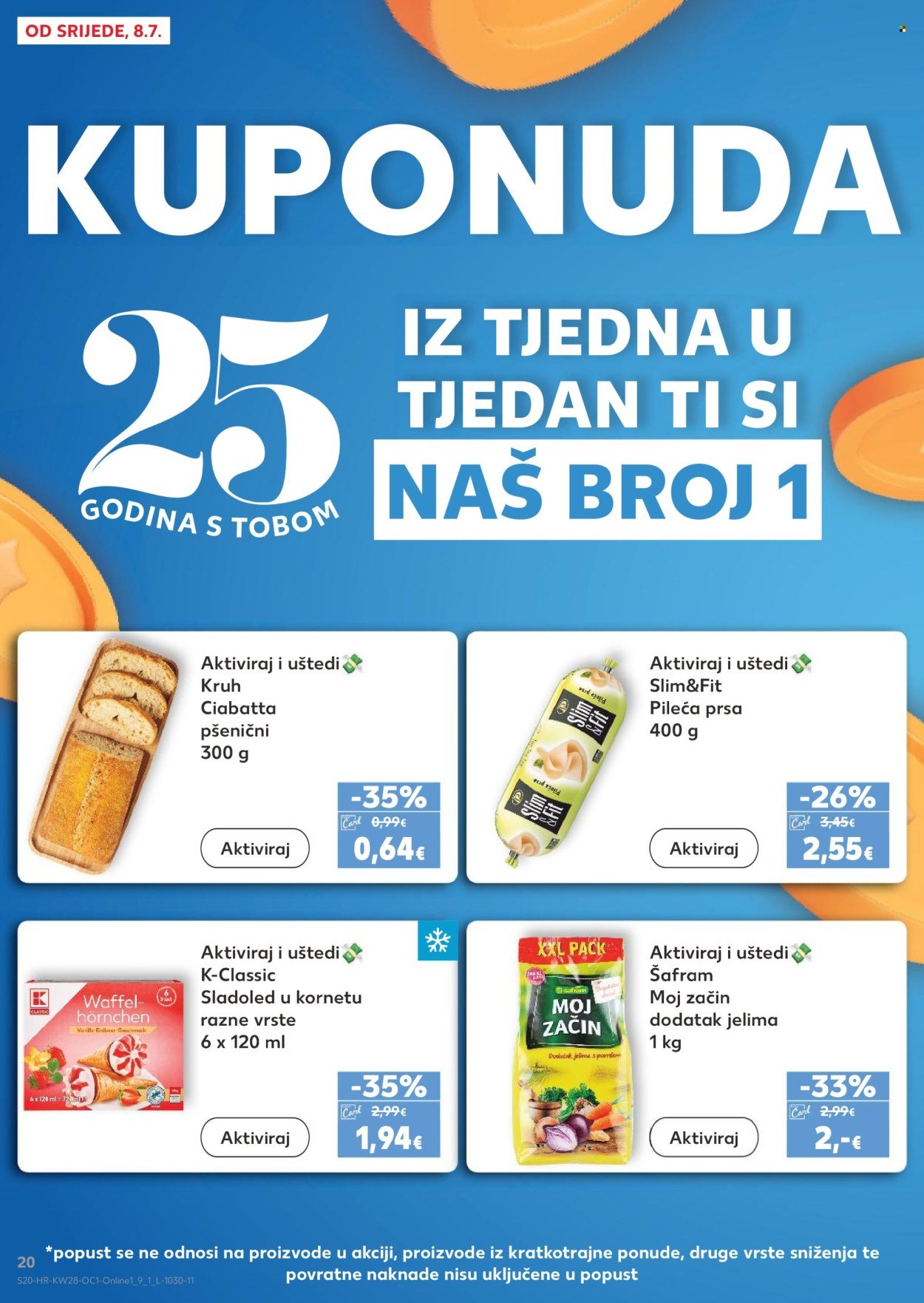 KAUFLAND katalog - ISTE CIJENE NA KOPNU I MORU