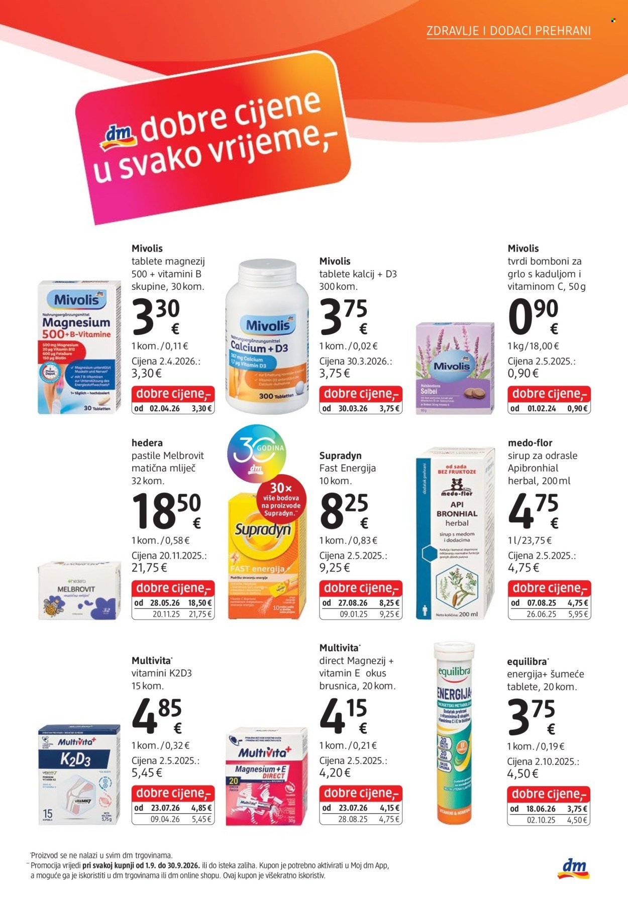 DM katalog - Od utorka 01.09.2026.
