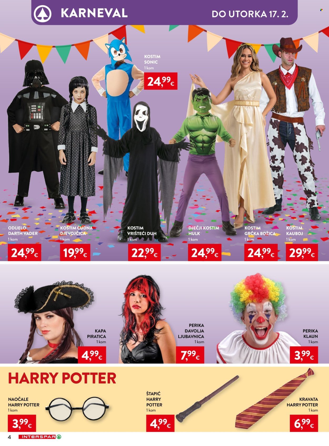 INTERSPAR katalog - fašnik