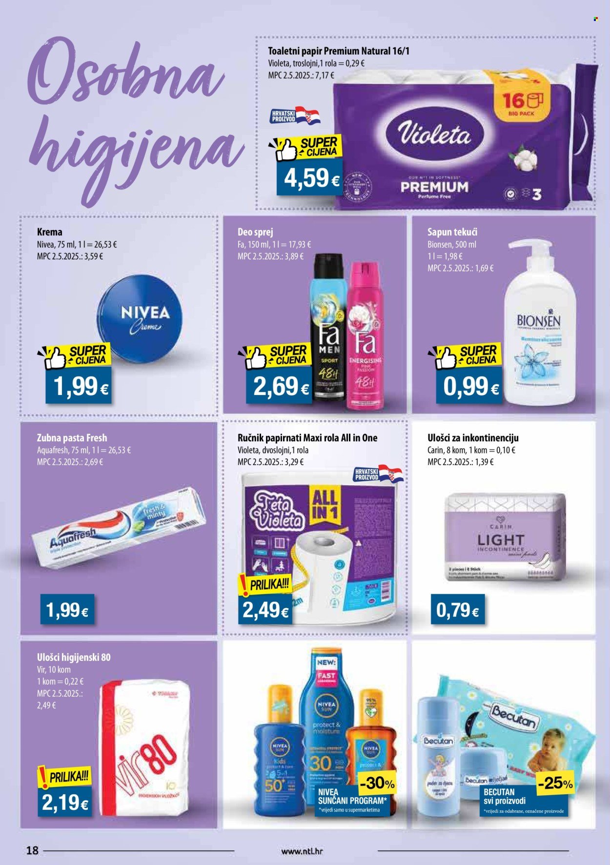 NTL katalog - Od srijede 15.07.2026.