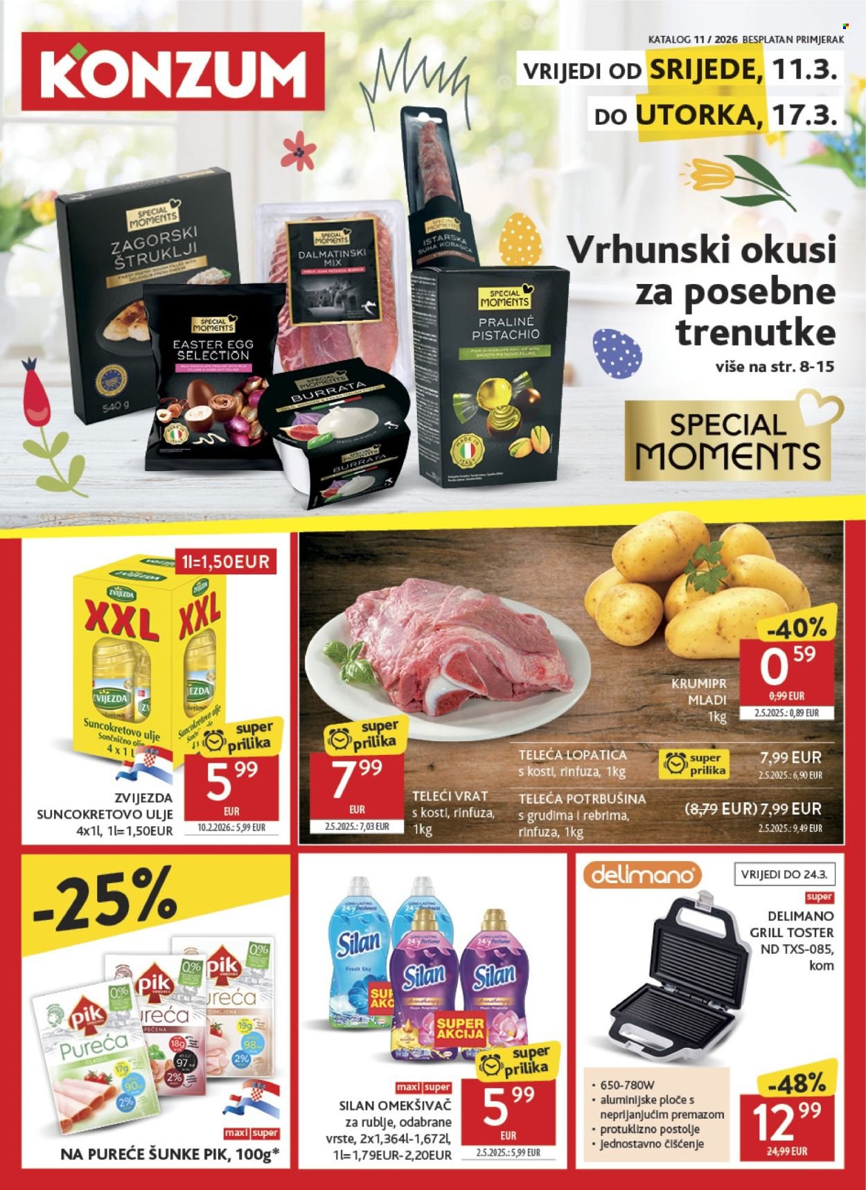 KONZUM katalog - Od srijede 11.03.2026.