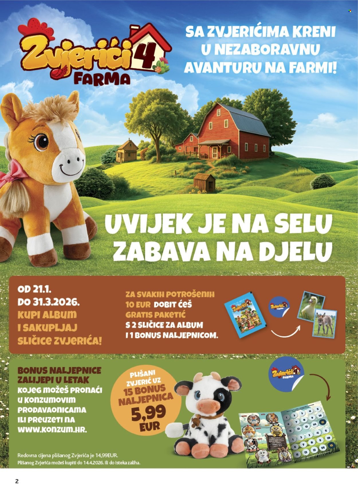 KONZUM katalog - Od srijede 11.03.2026.