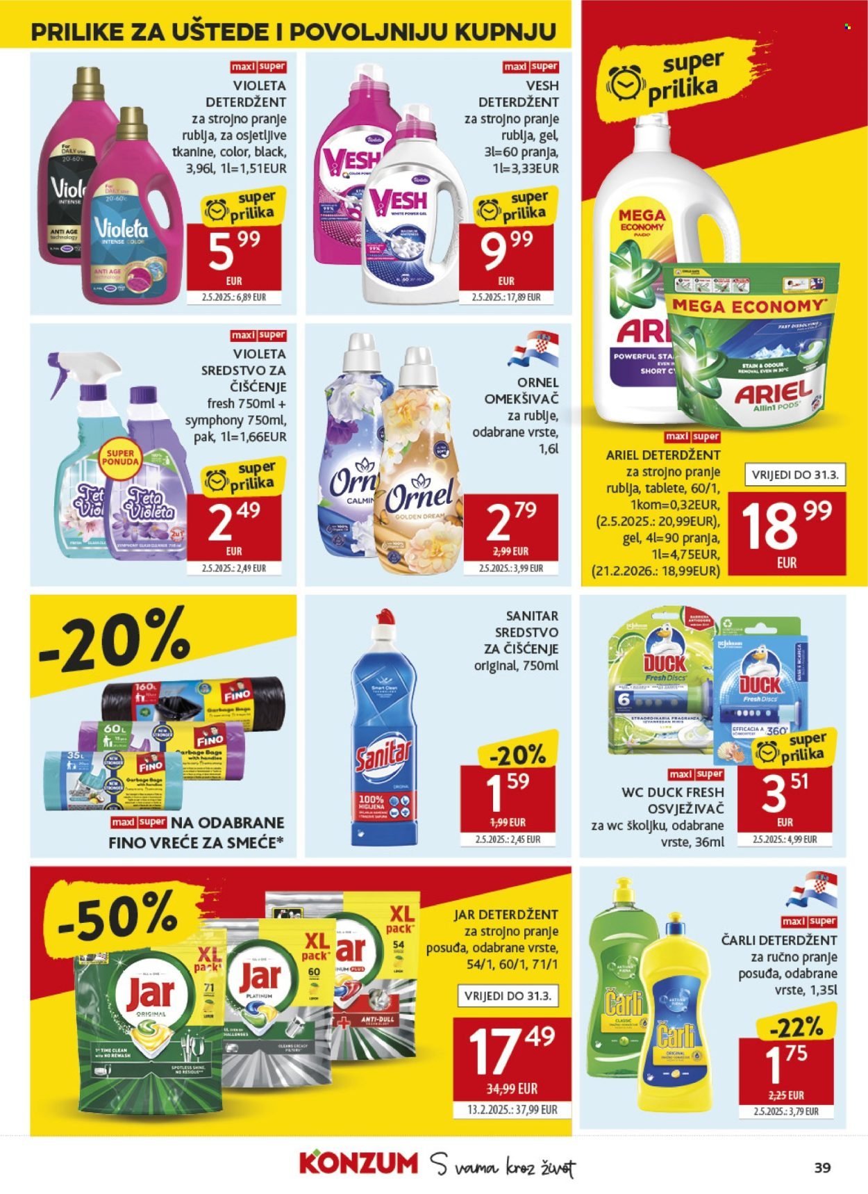 KONZUM katalog - Od srijede 11.03.2026.
