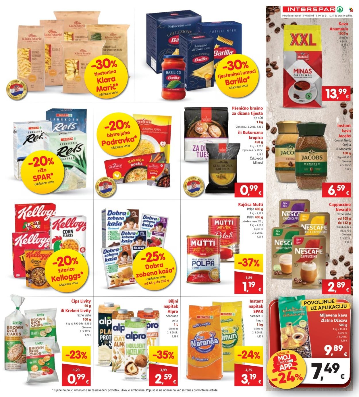 INTERSPAR katalog - Od srijede 15.10.2025.