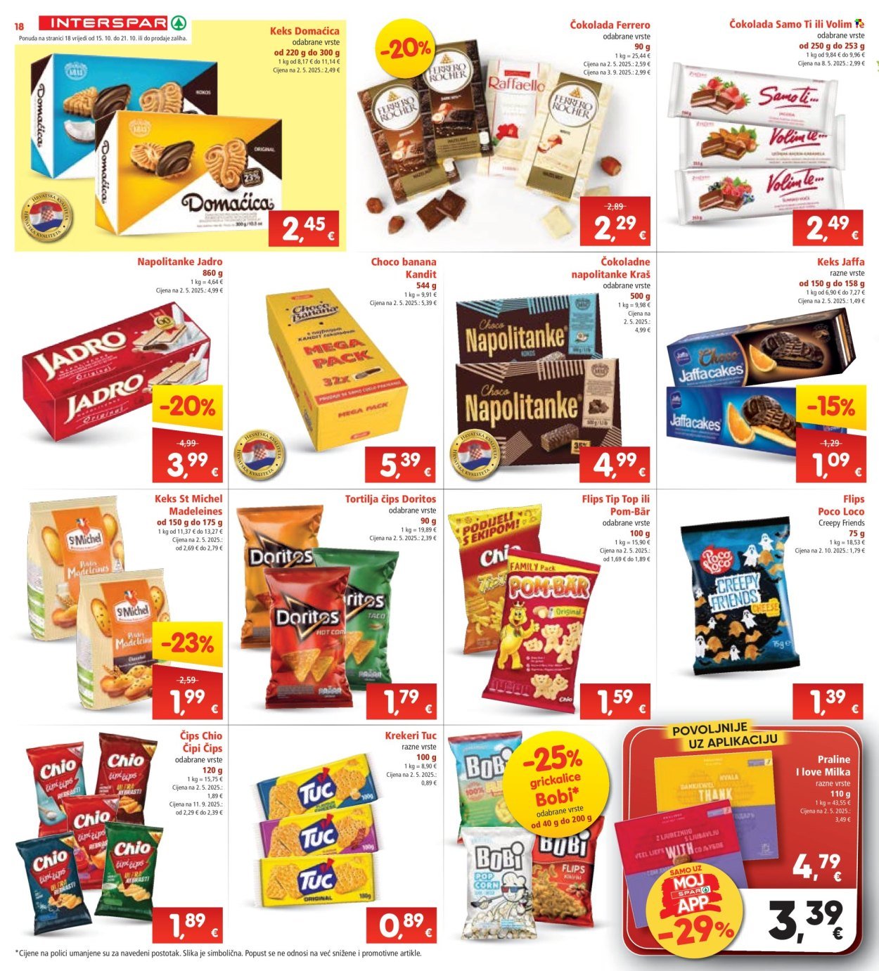 INTERSPAR katalog - Od srijede 15.10.2025.