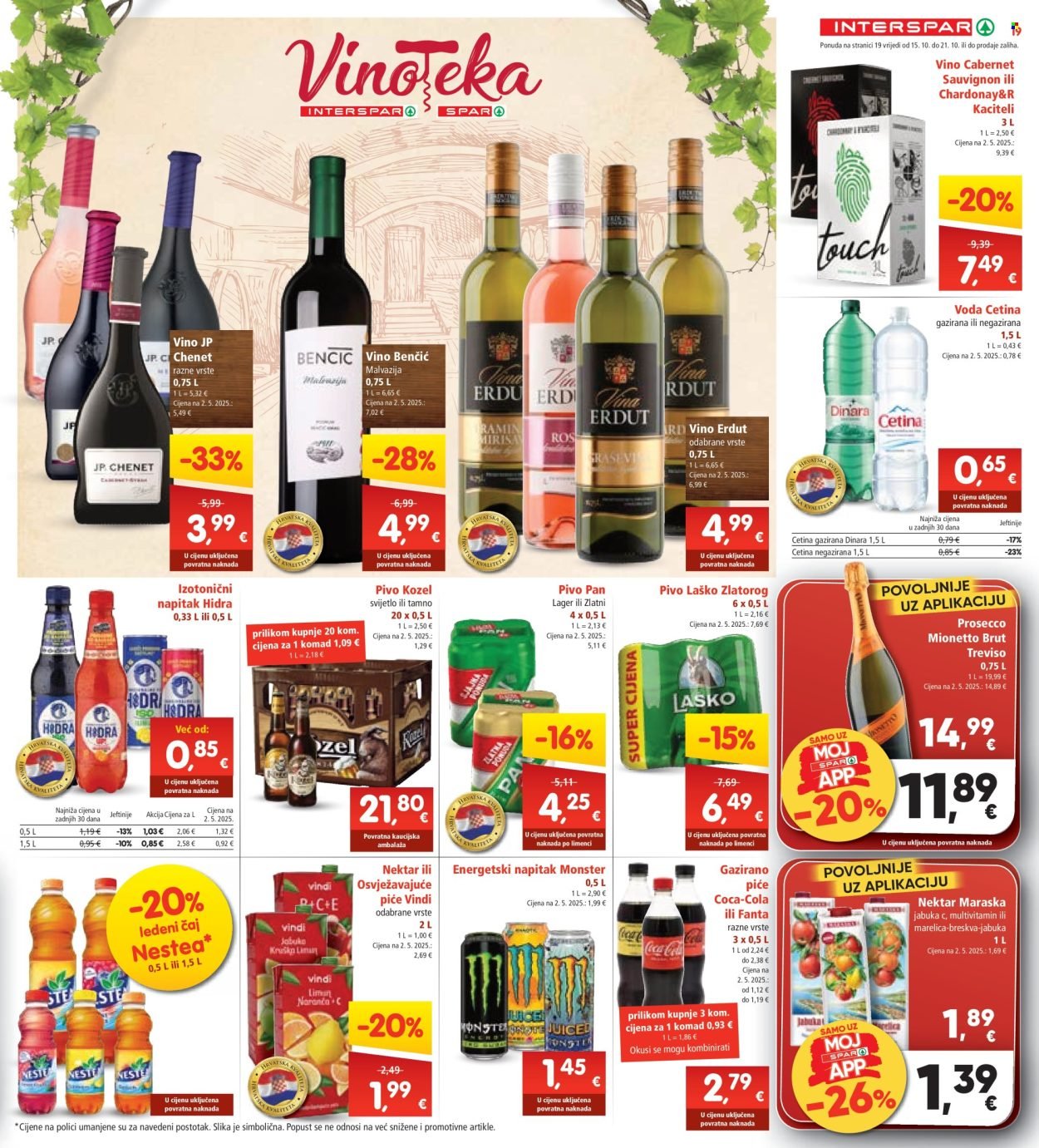 INTERSPAR katalog - Od srijede 15.10.2025.