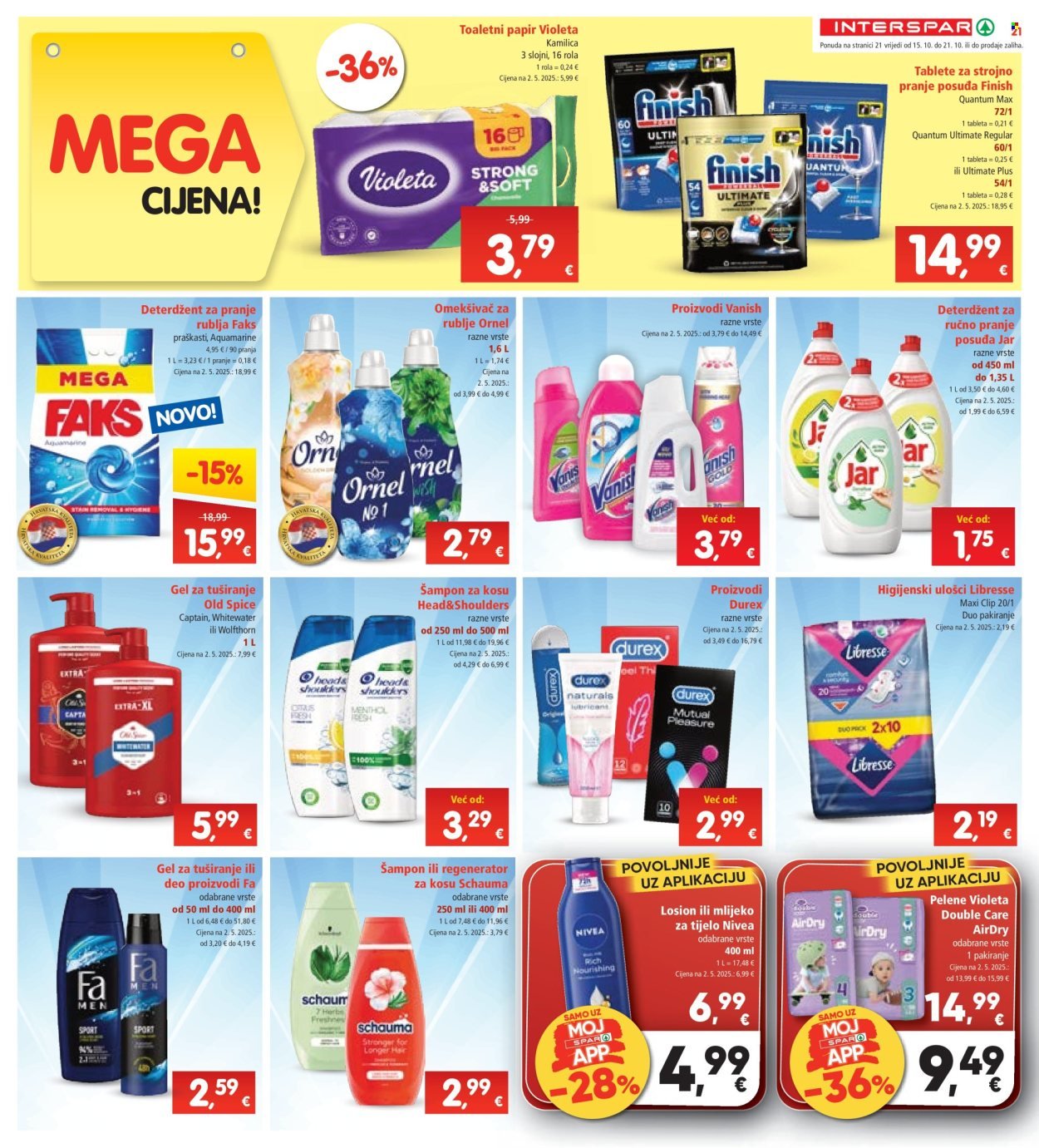 INTERSPAR katalog - Od srijede 15.10.2025.