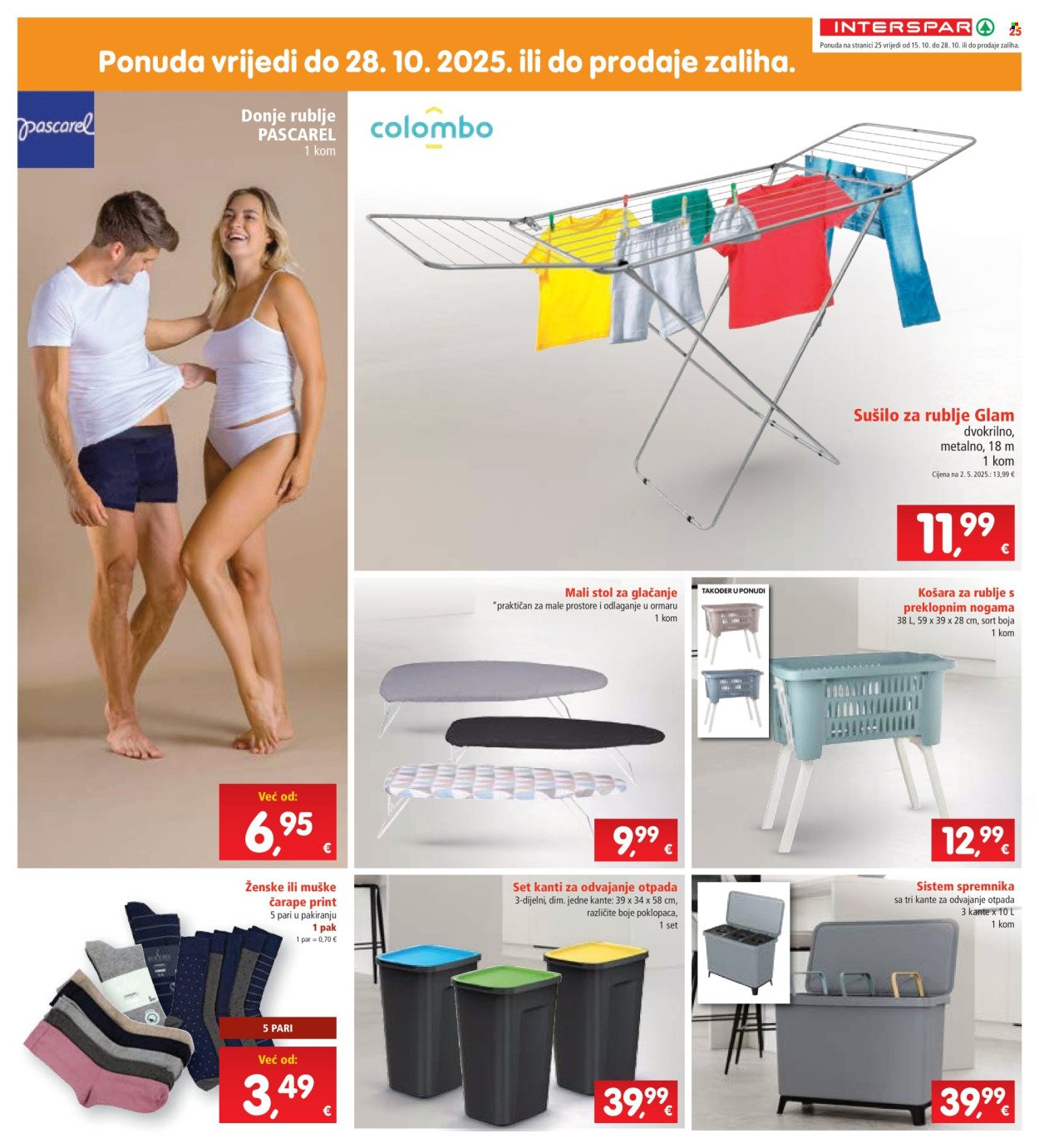 INTERSPAR katalog - Od srijede 15.10.2025.