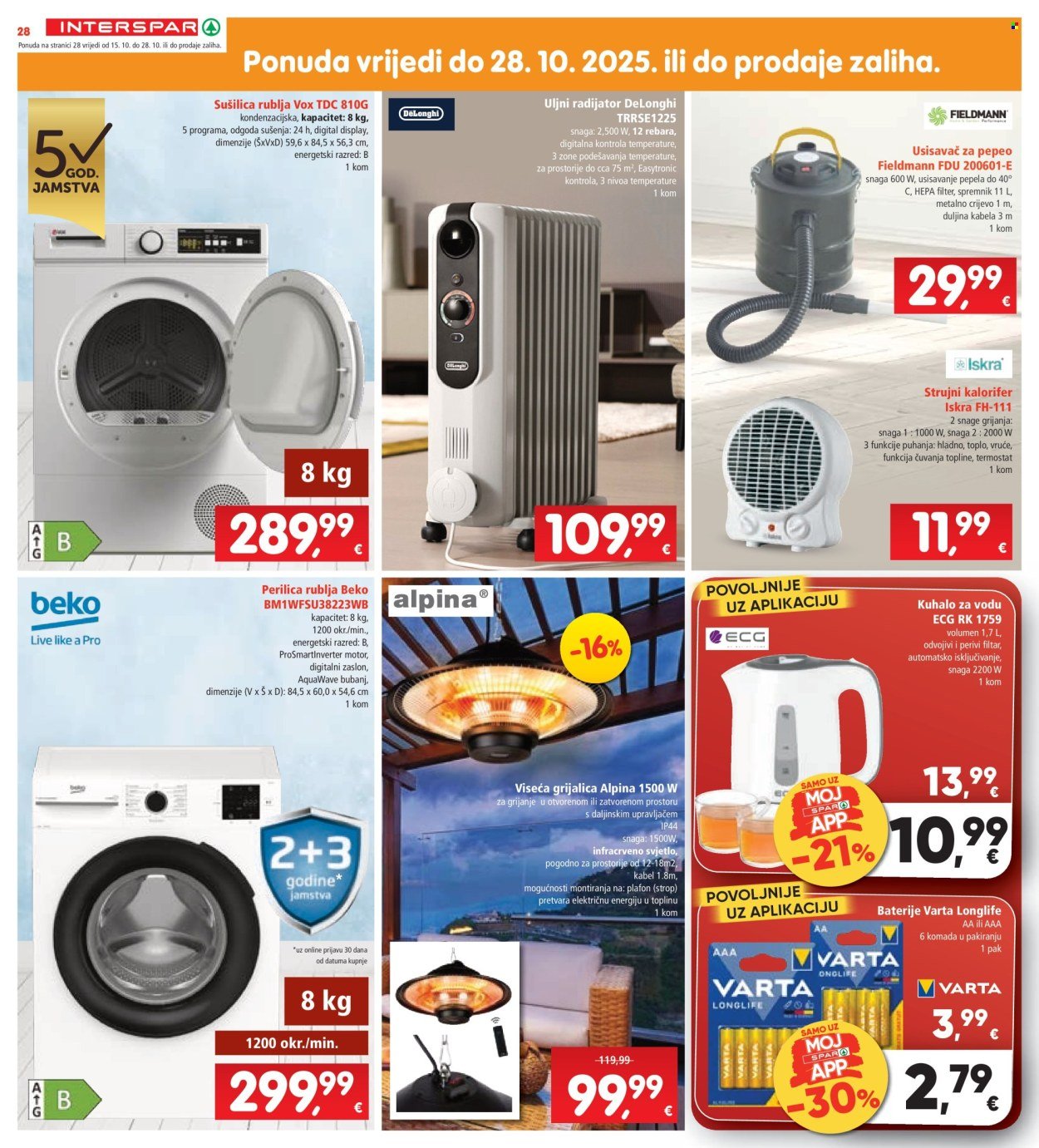 INTERSPAR katalog - Od srijede 15.10.2025.