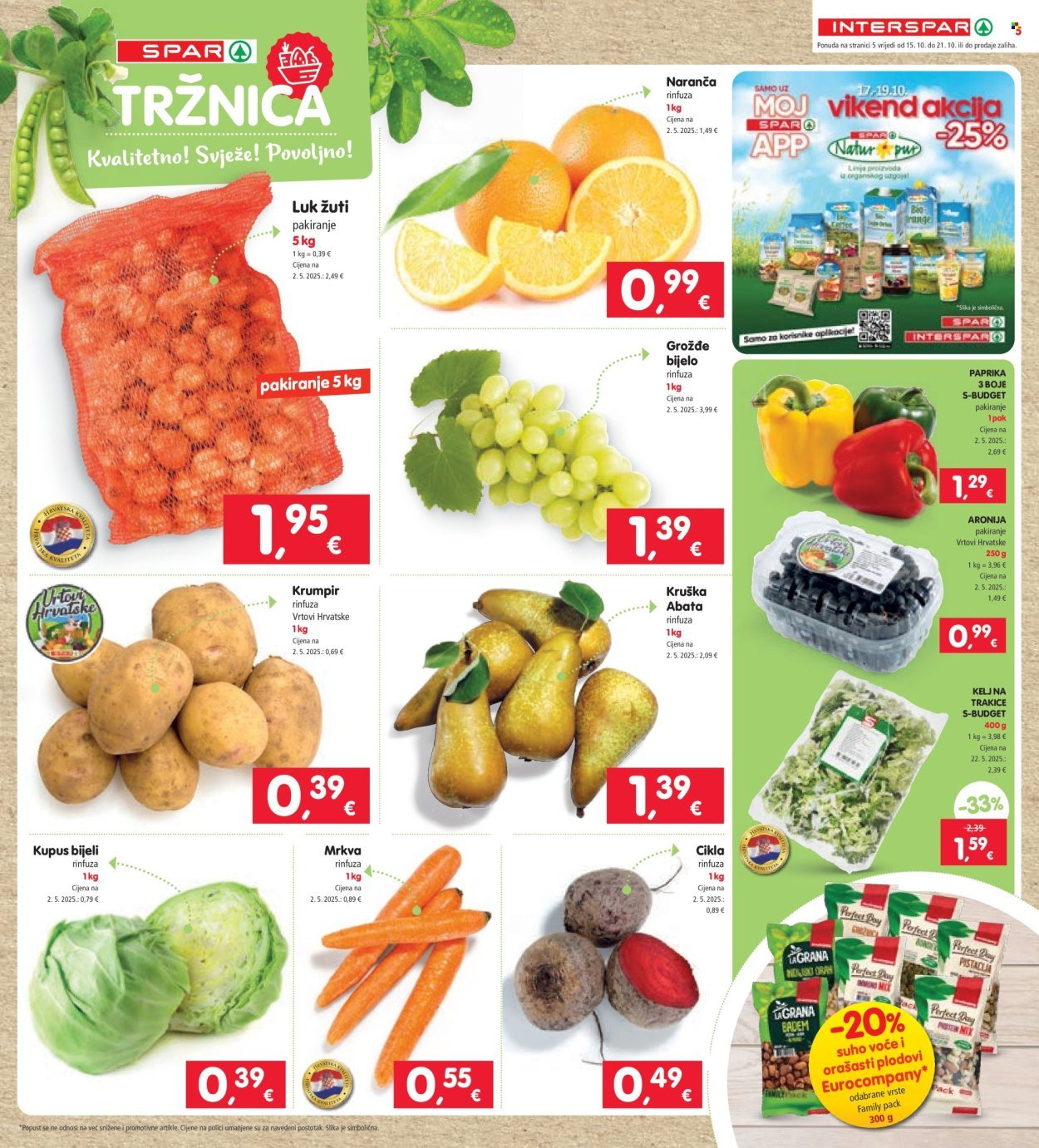 INTERSPAR katalog - Od srijede 15.10.2025.