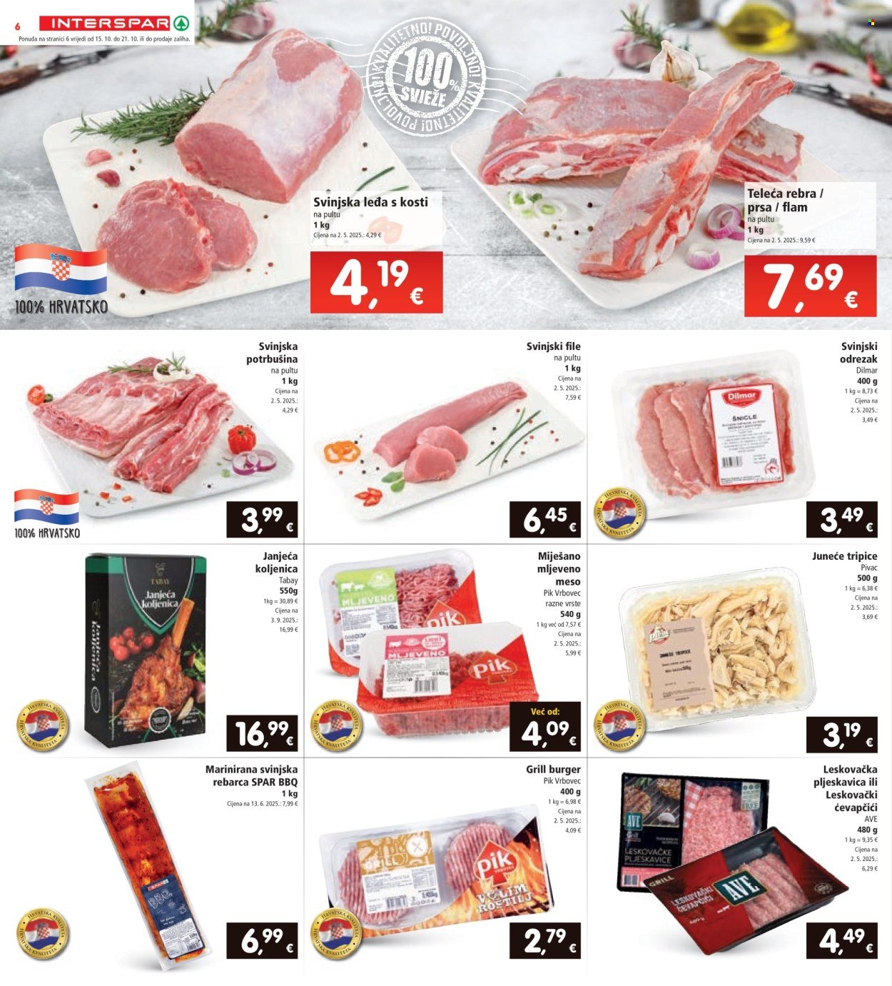 INTERSPAR katalog - Od srijede 15.10.2025.