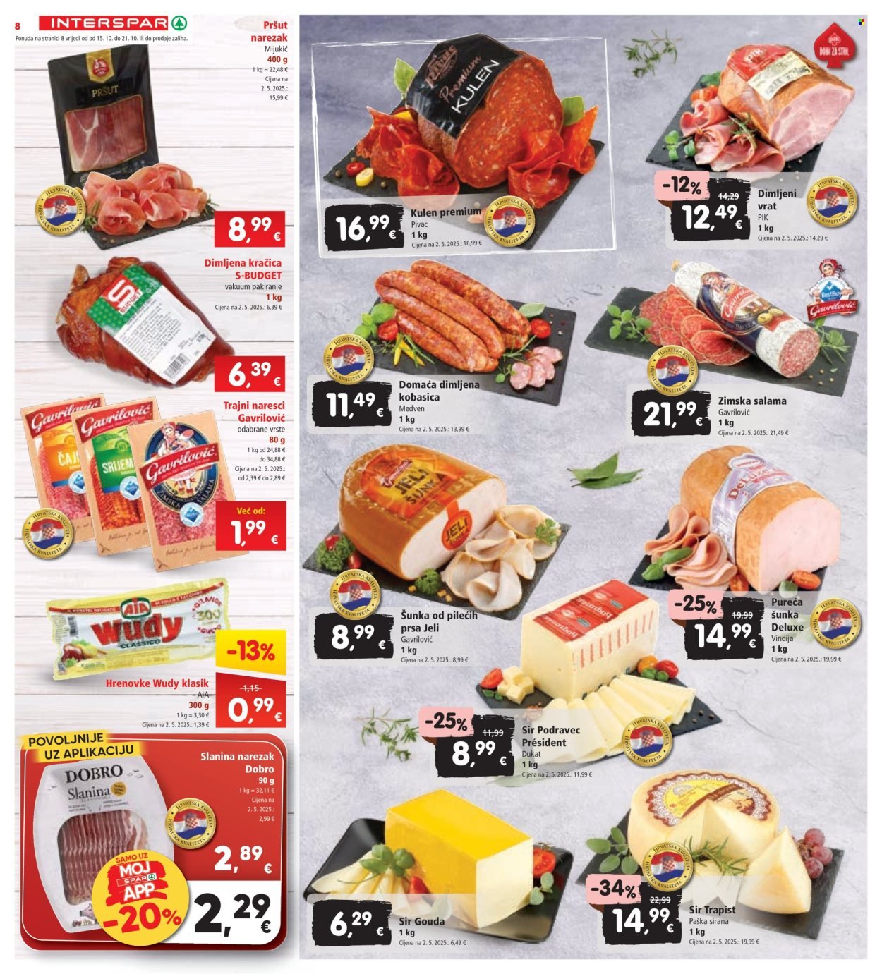 INTERSPAR katalog - Od srijede 15.10.2025.