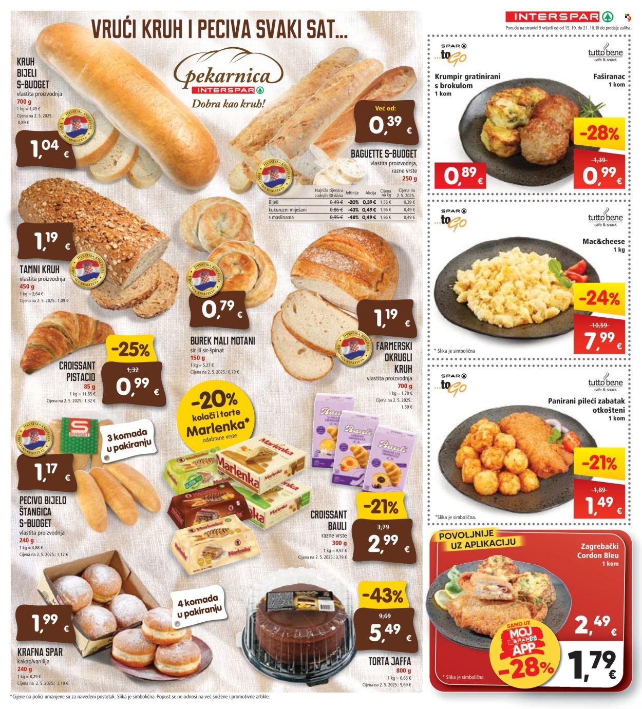 INTERSPAR katalog - Od srijede 15.10.2025.