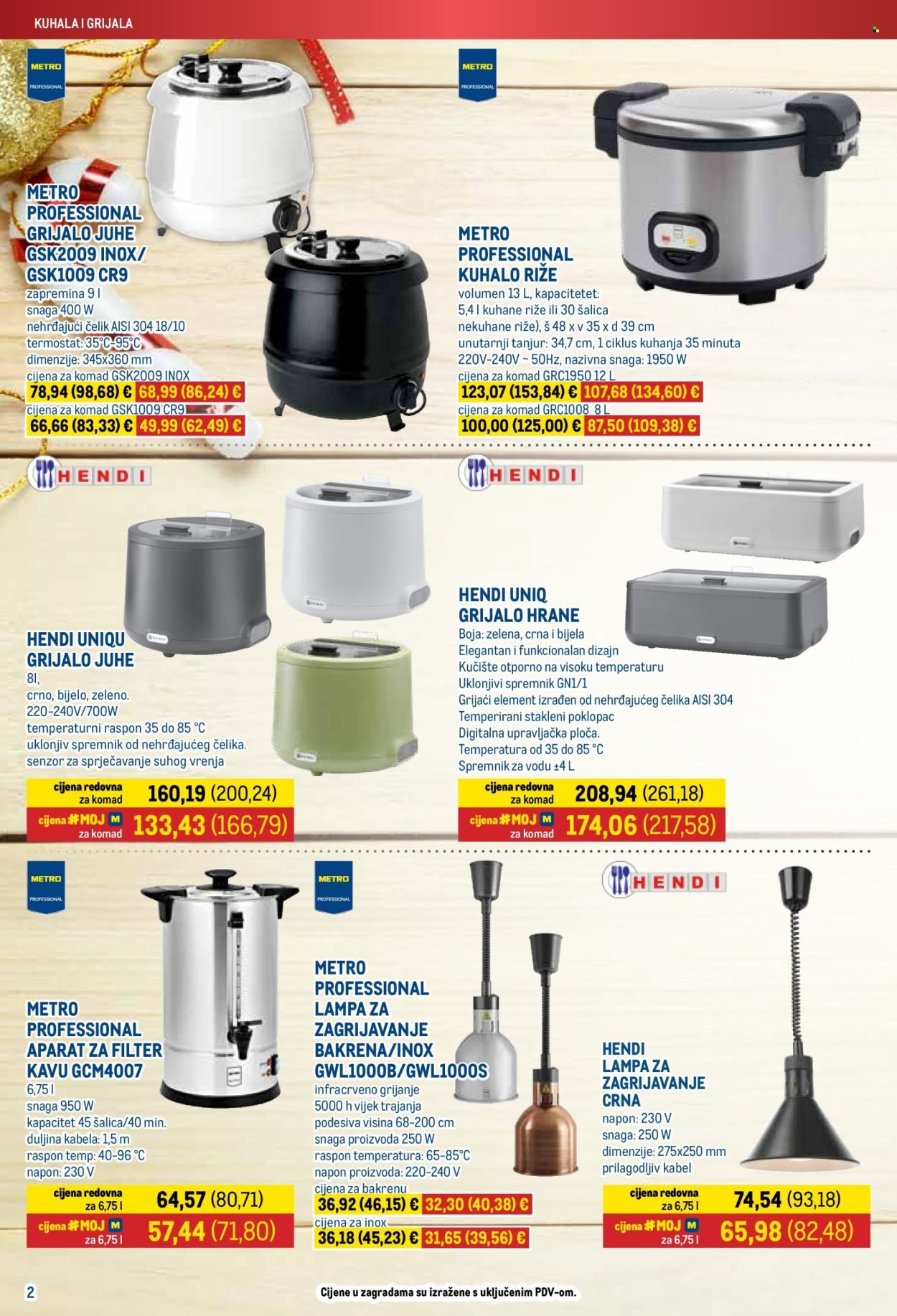 METRO katalog - Adventna ponuda ugostiteljske opreme