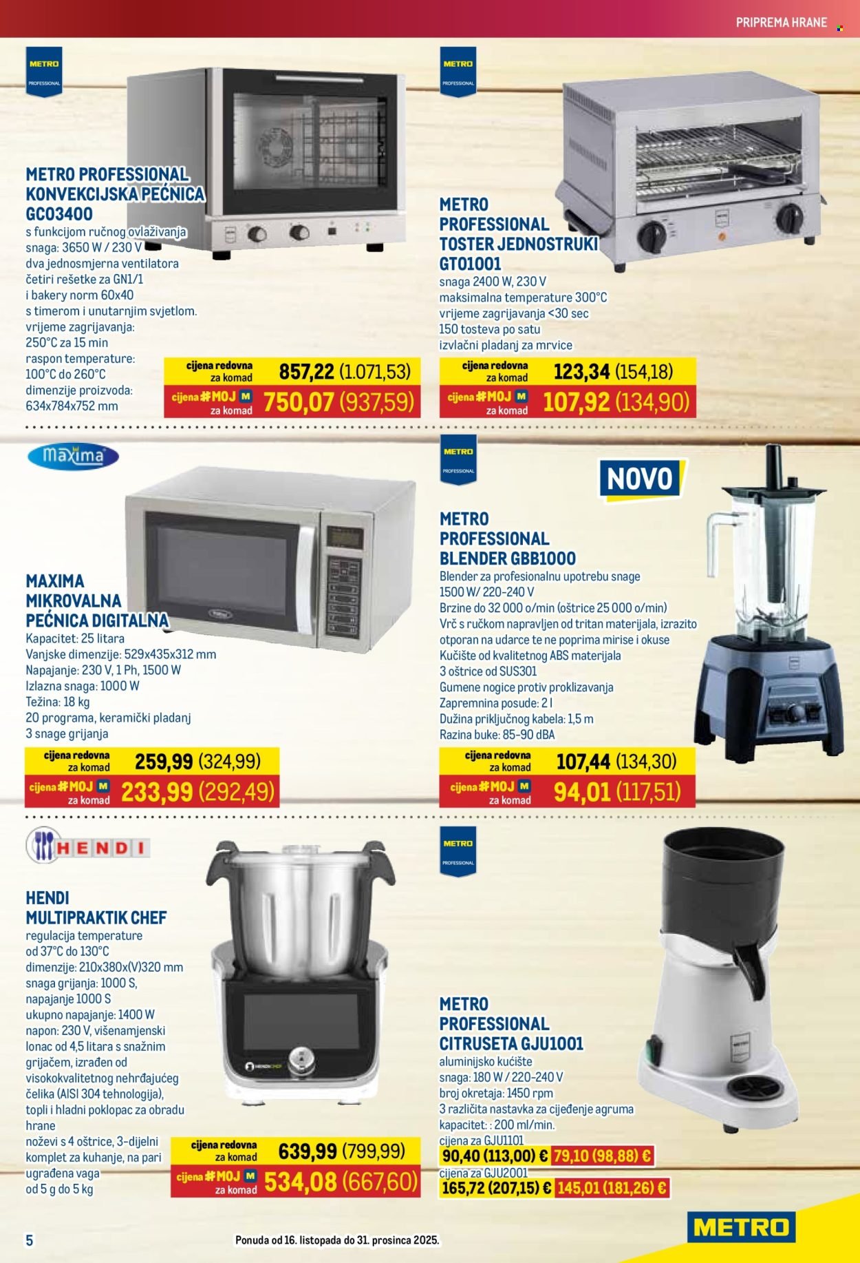 METRO katalog - Adventna ponuda ugostiteljske opreme