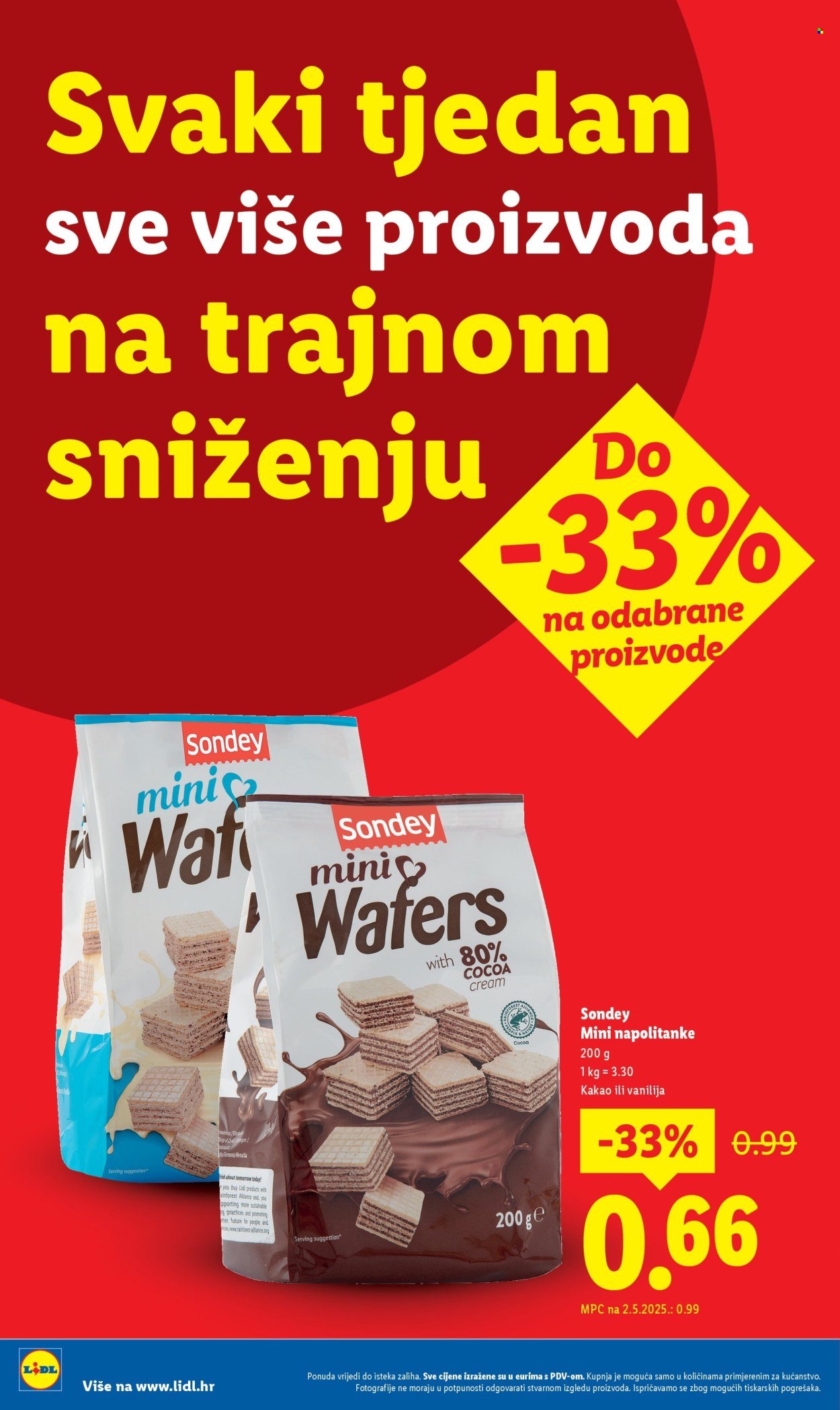 LIDL katalog - Nastavljamo trajno snižavati cijene