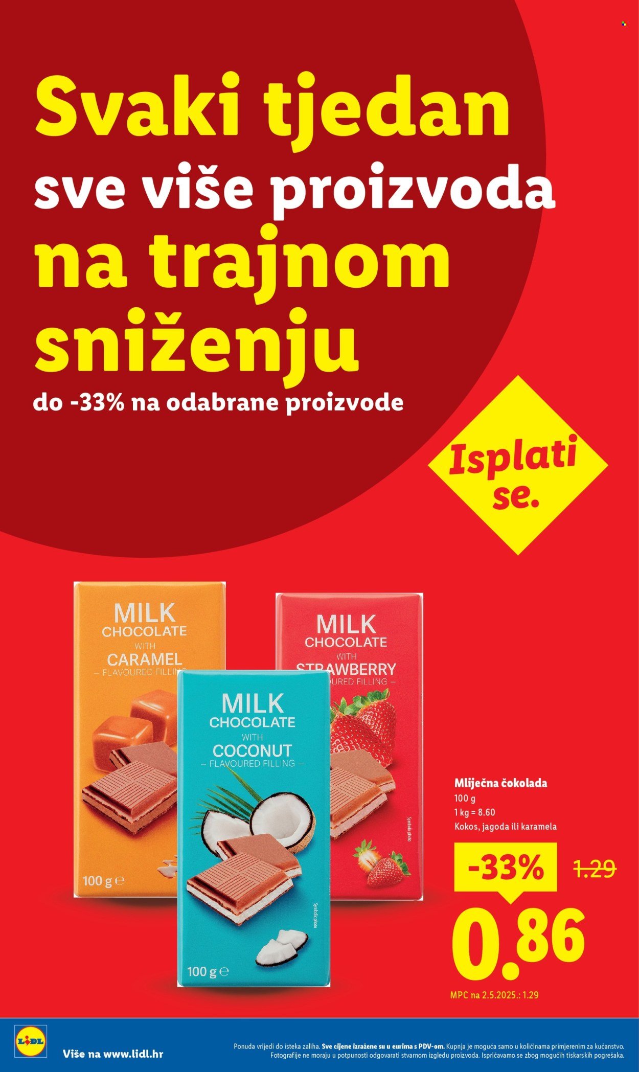 LIDL katalog - Nastavljamo trajno snižavati cijene