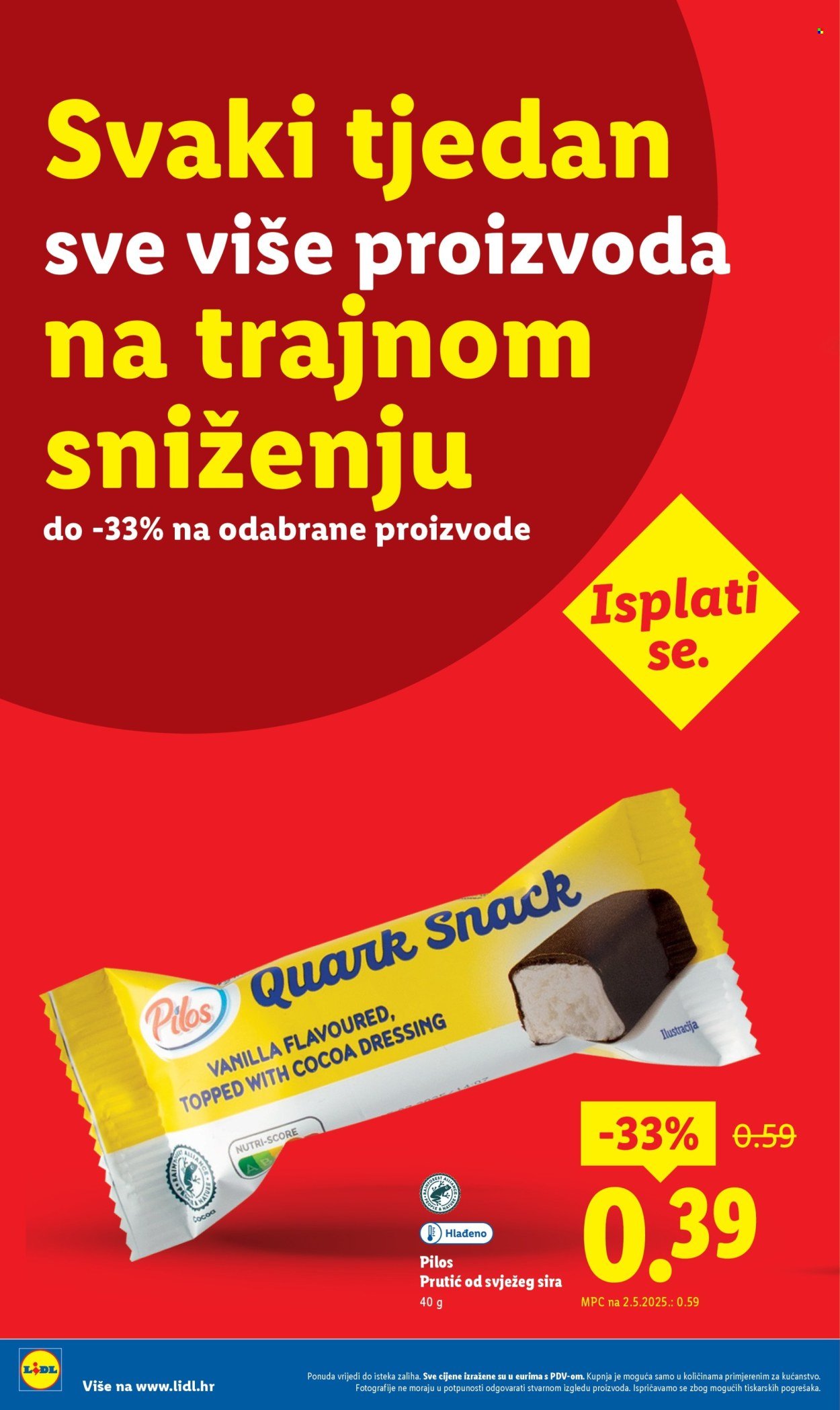 LIDL katalog - Nastavljamo trajno snižavati cijene