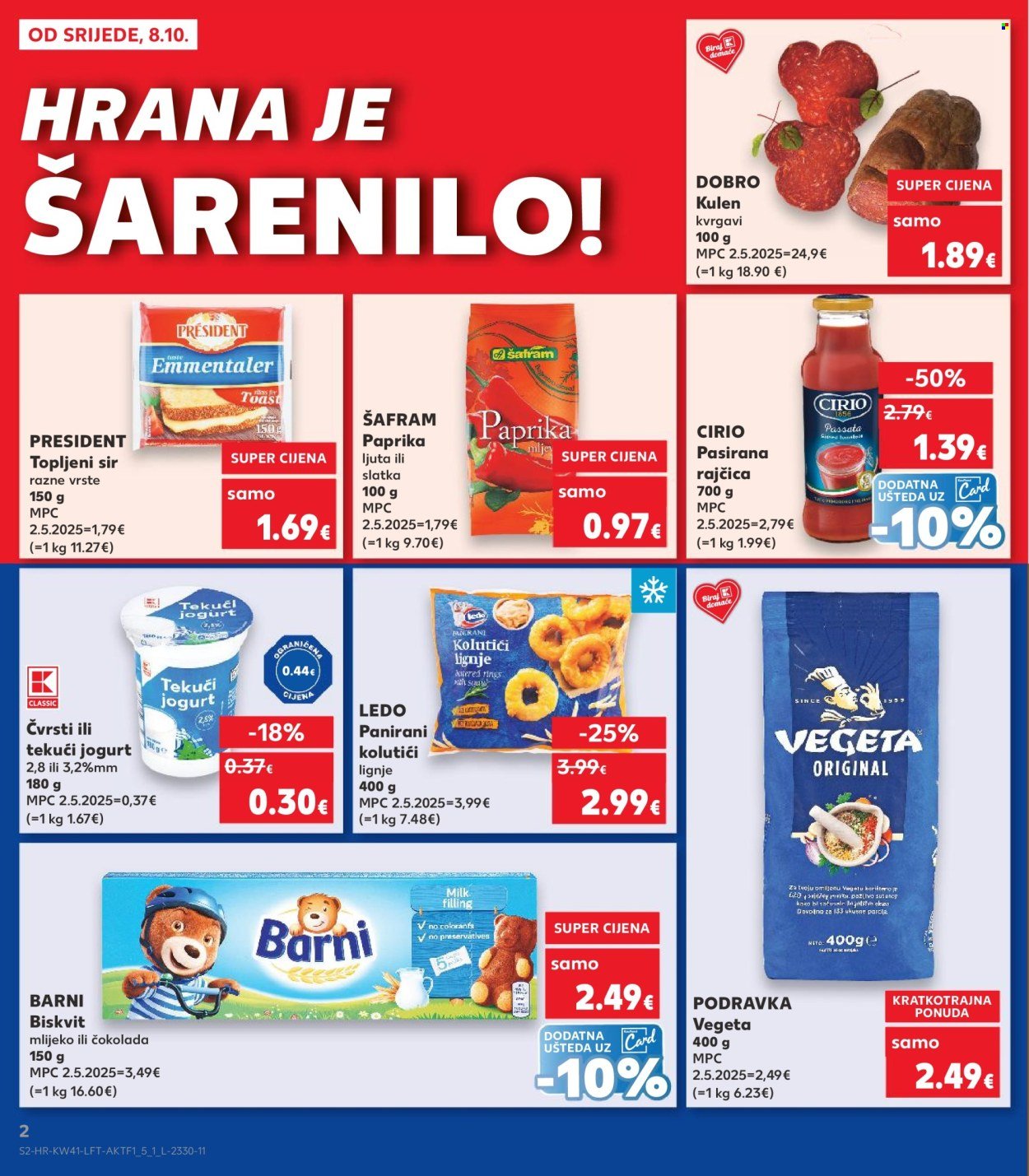 KAUFLAND katalog - Od srijede 08.10.2025.