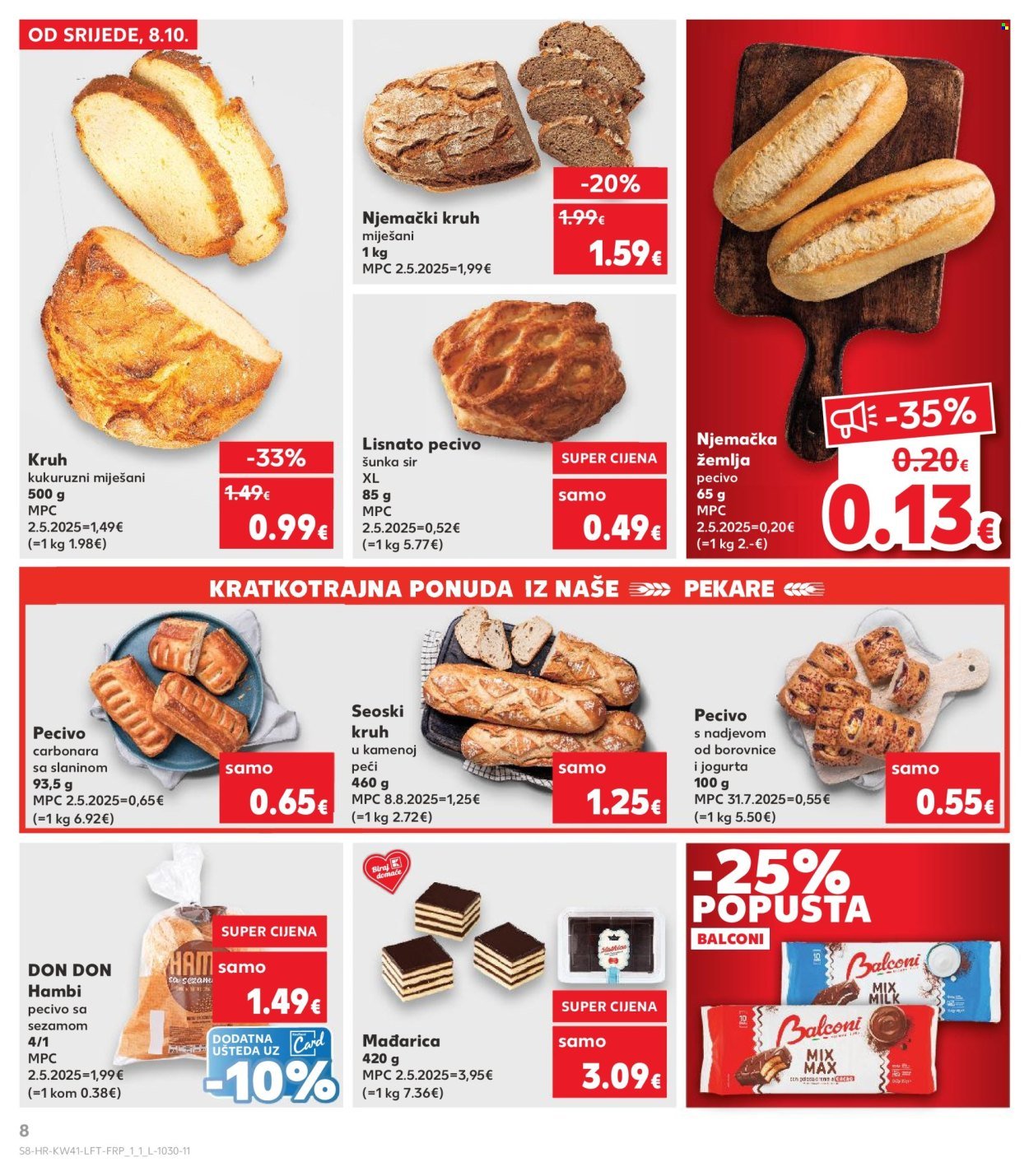 KAUFLAND katalog - Od srijede 08.10.2025.