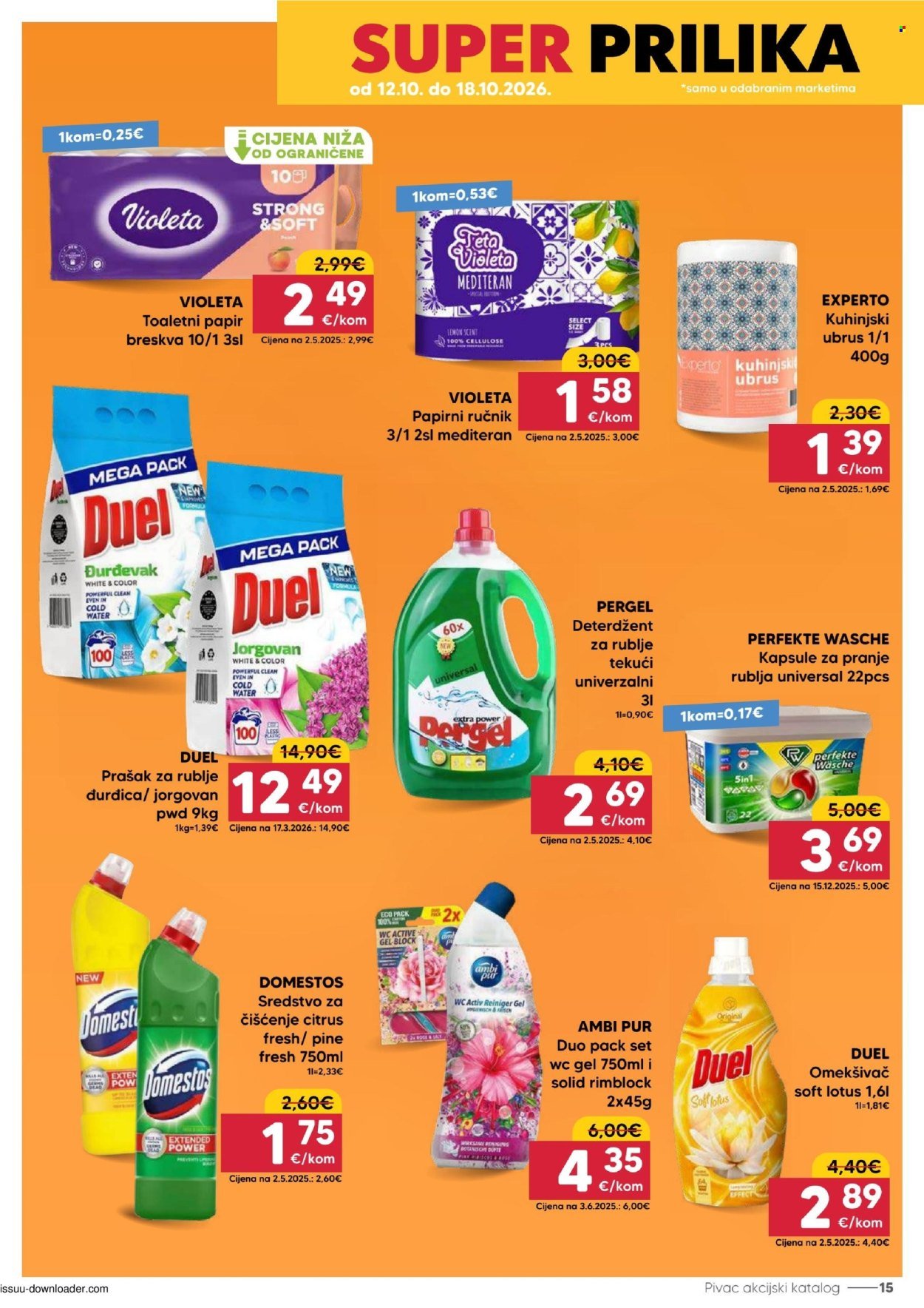 PIVAC katalog - Od ponedeljka 12.10.2026.