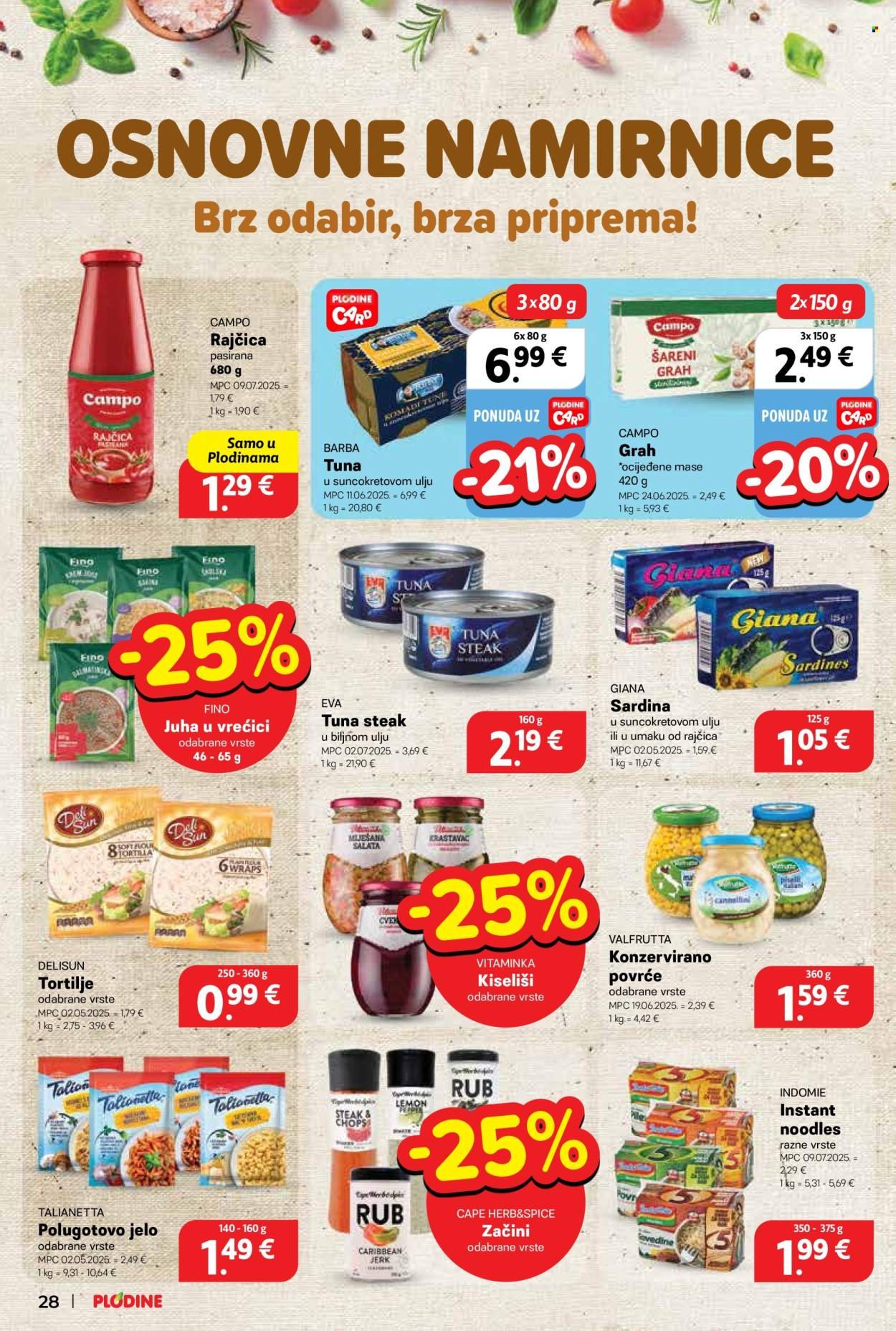 PLODINE katalog - Od srijede 23.07.2025.