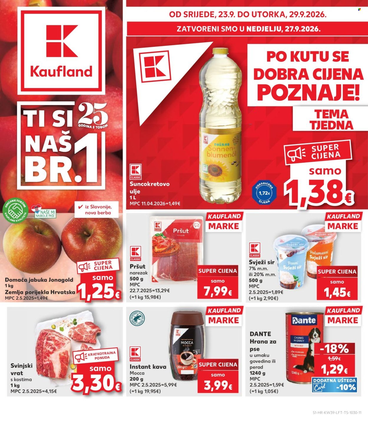 KAUFLAND katalog - Od srijede 23.09.2026.