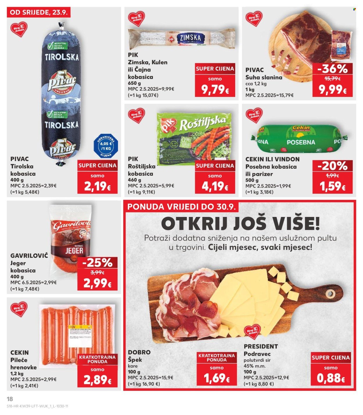 KAUFLAND katalog - Od srijede 23.09.2026.