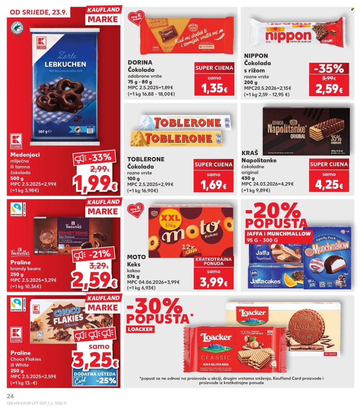 KAUFLAND katalog - Od srijede 23.09.2026.
