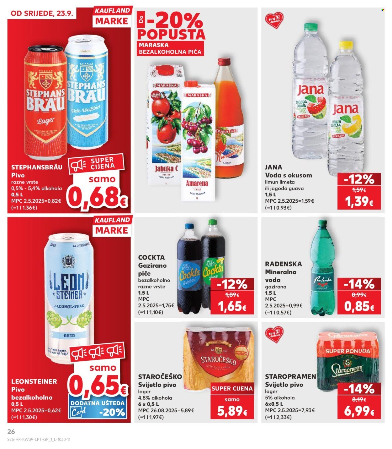 KAUFLAND katalog - Od srijede 23.09.2026.