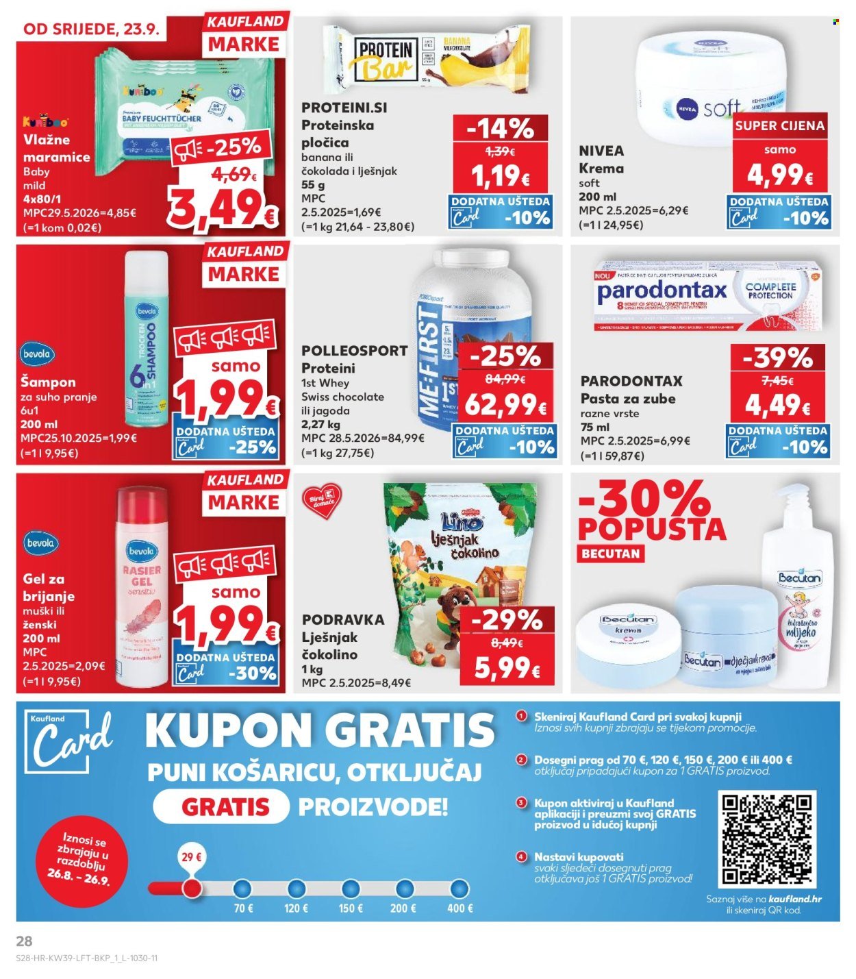 KAUFLAND katalog - Od srijede 23.09.2026.
