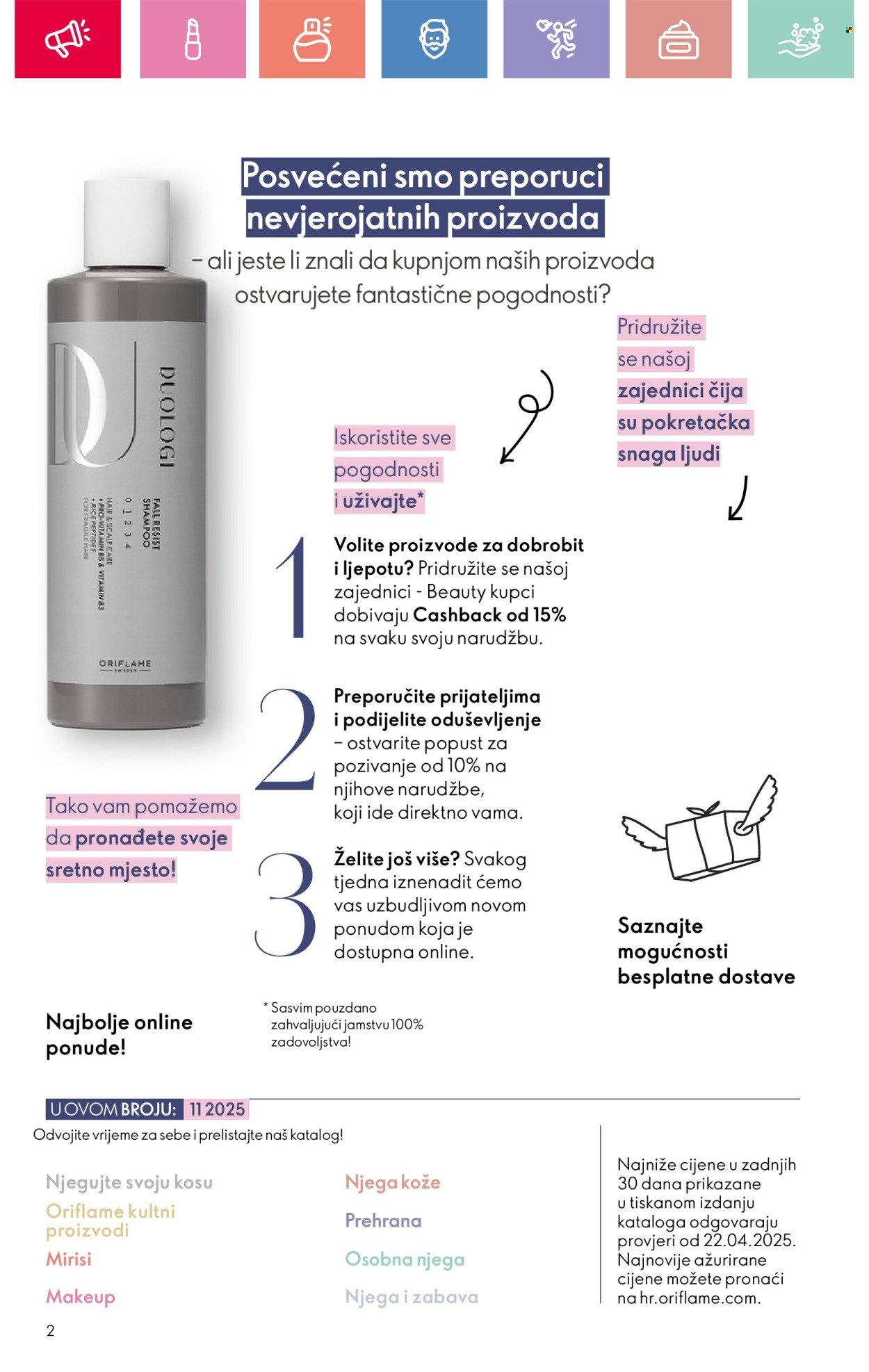 ORIFLAME katalog - Od nedjelje 03.08.2025.