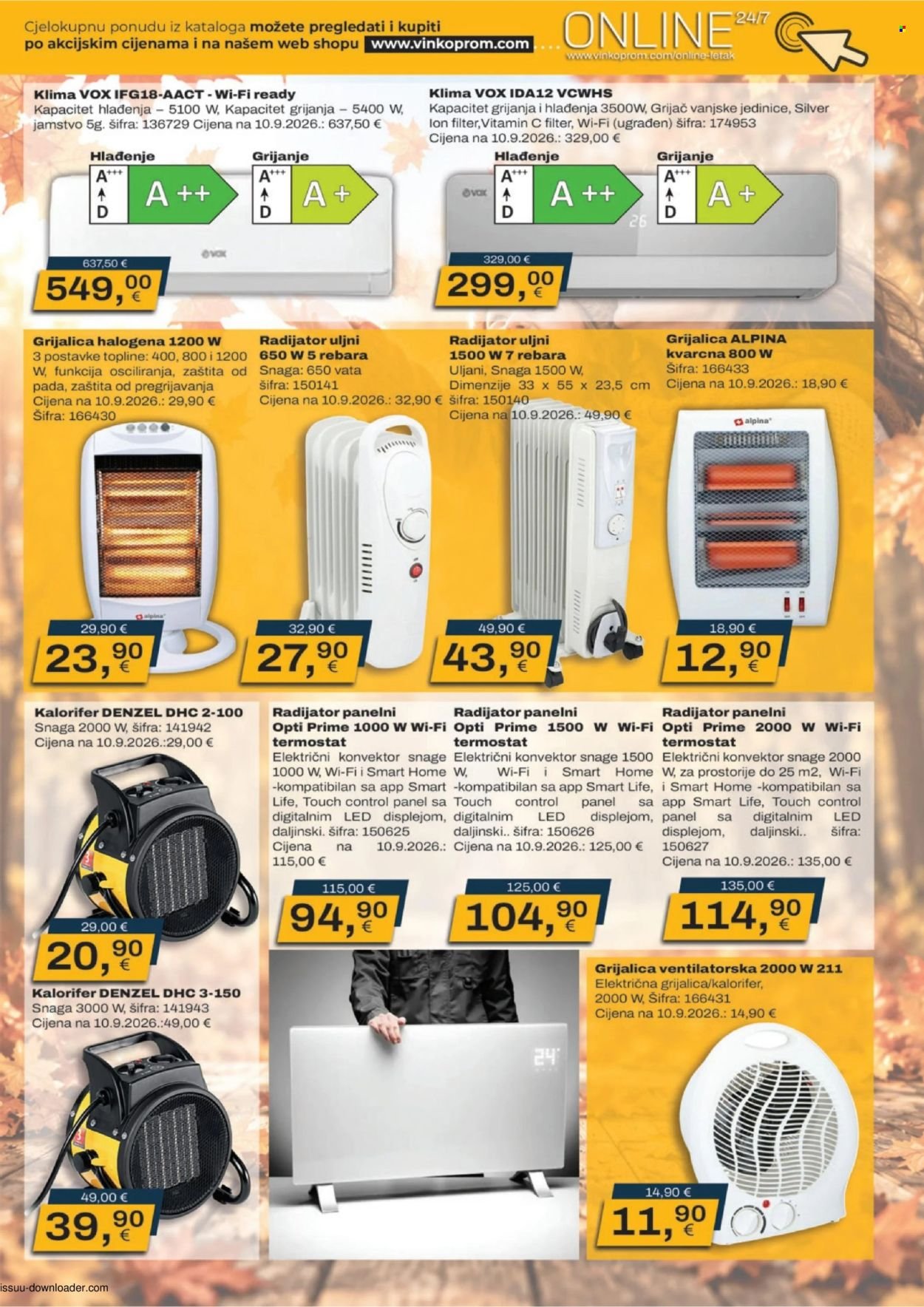 VINKOPROM katalog - Od četvrtka 01.10.2026.